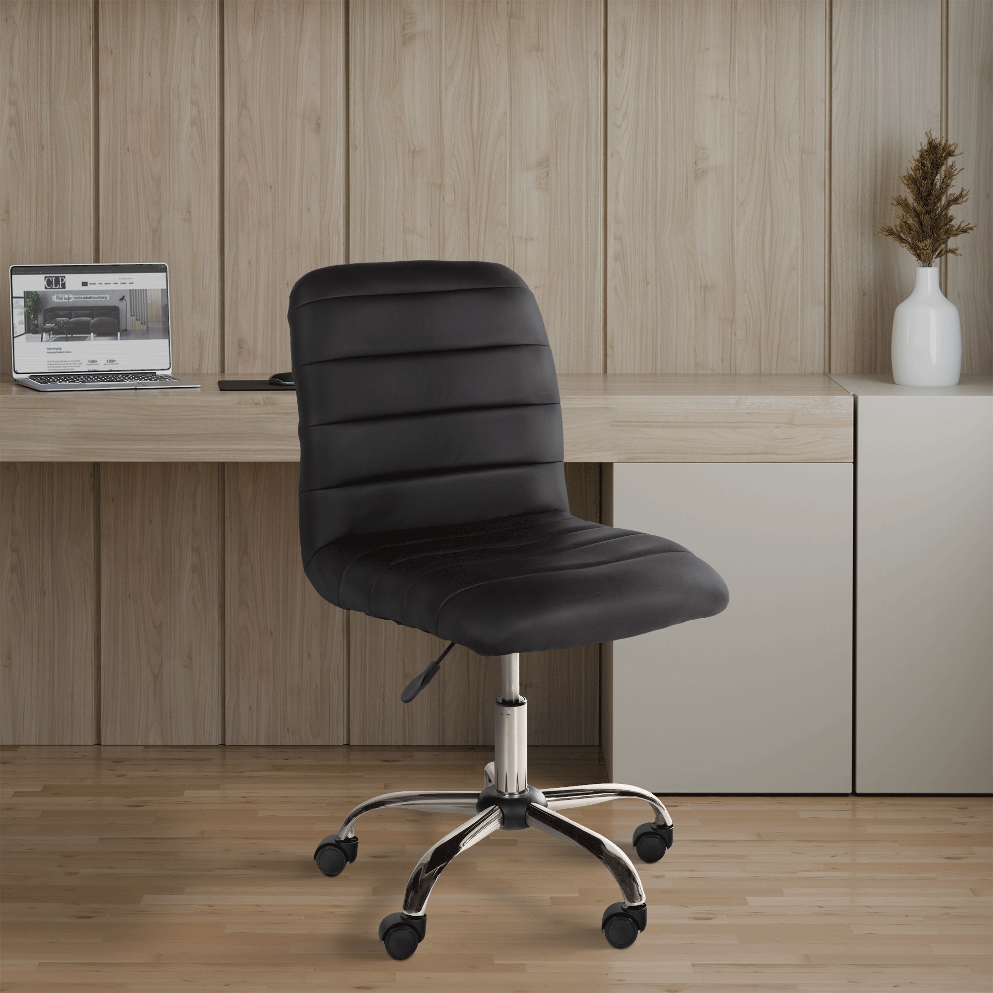 Chaise de bureau Redding similicuir