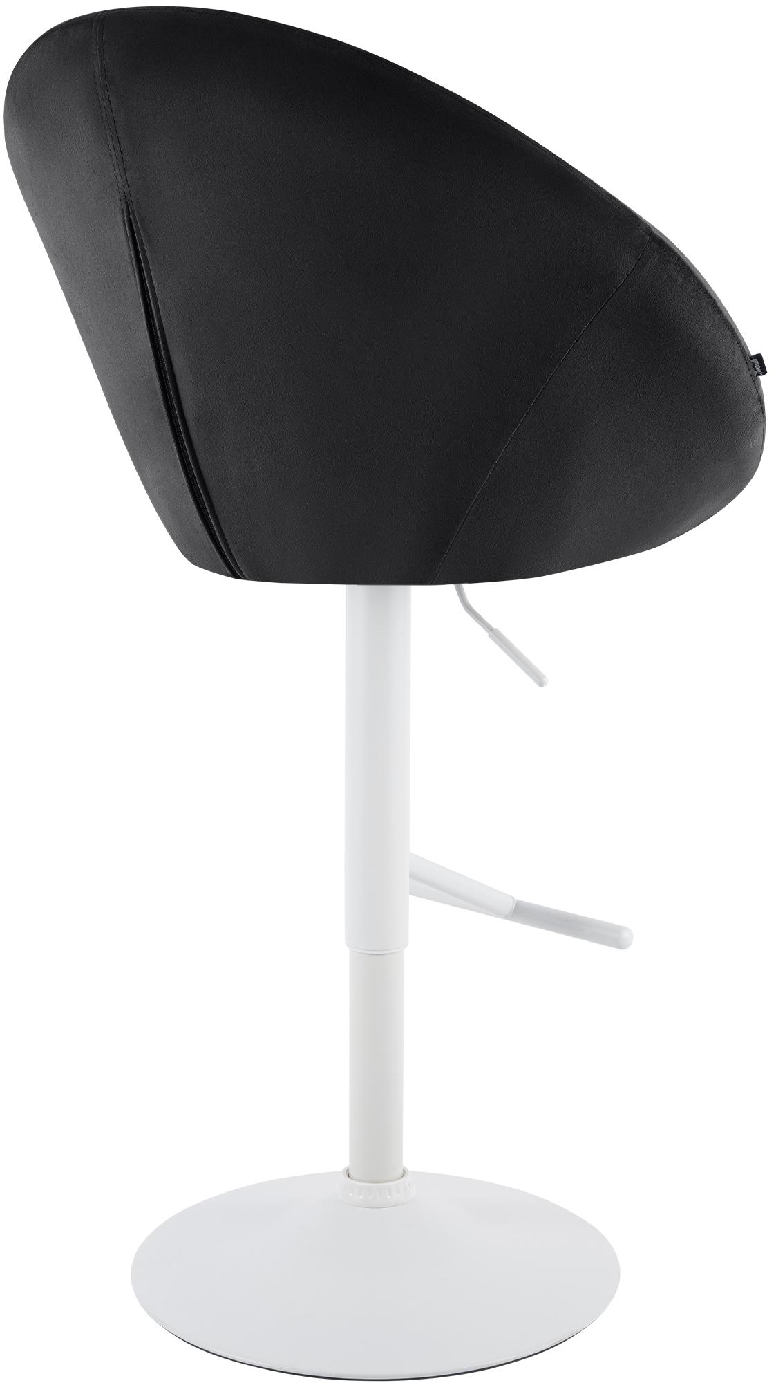 Tabouret de bar London en velours