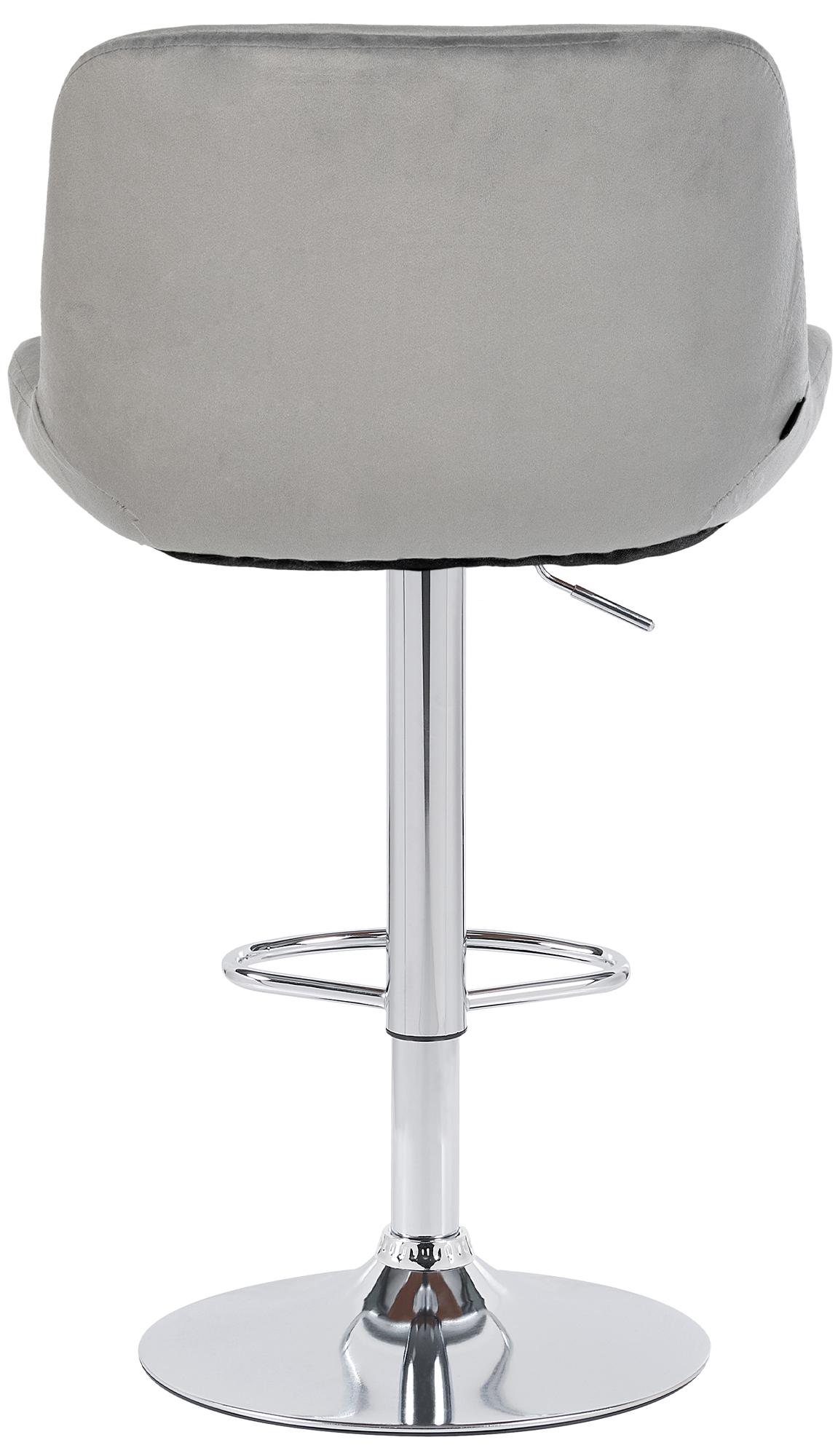 Lot de 2 tabourets de bar Solon chromés