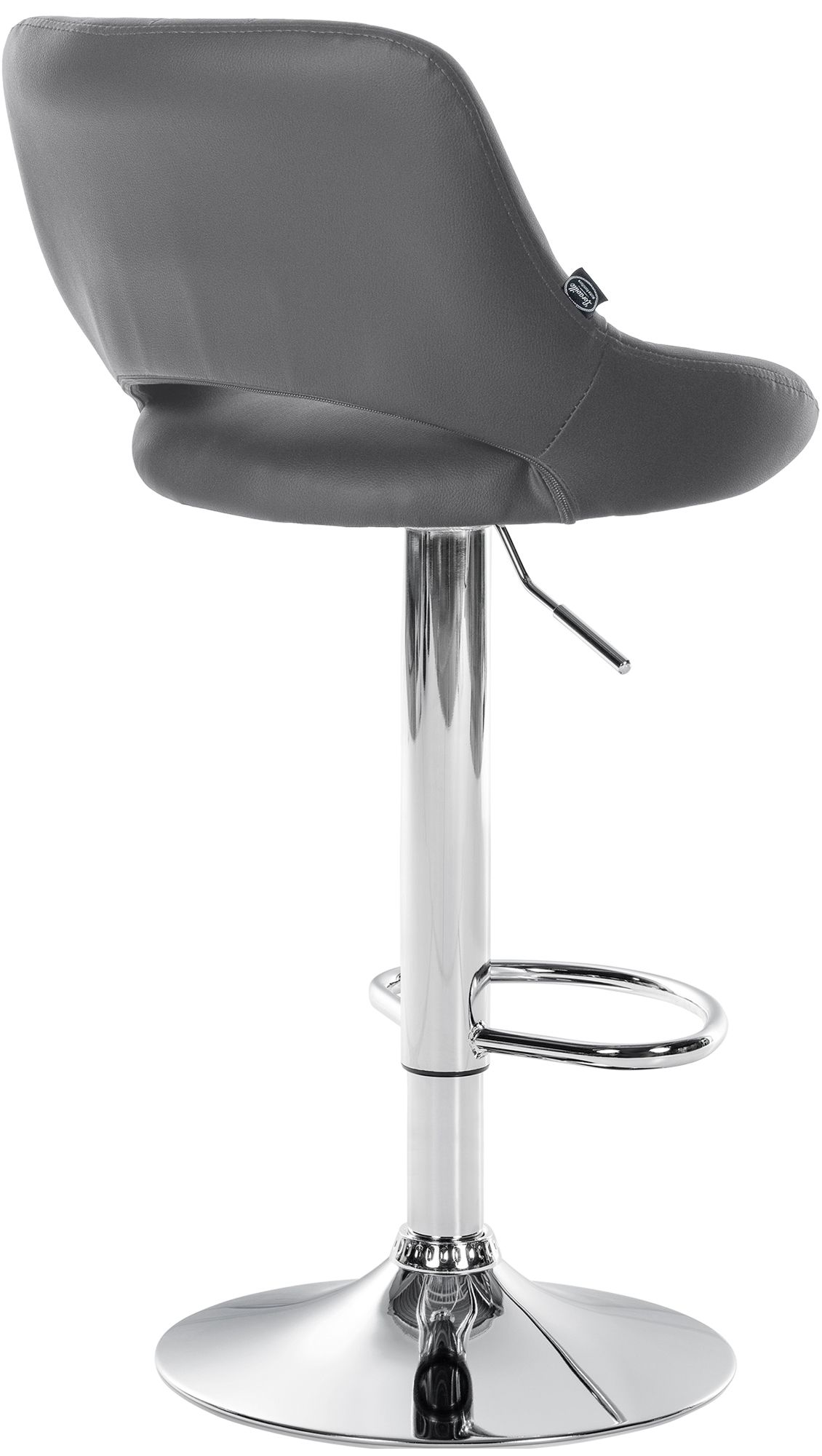 Tabouret de bar Milet en similicuir