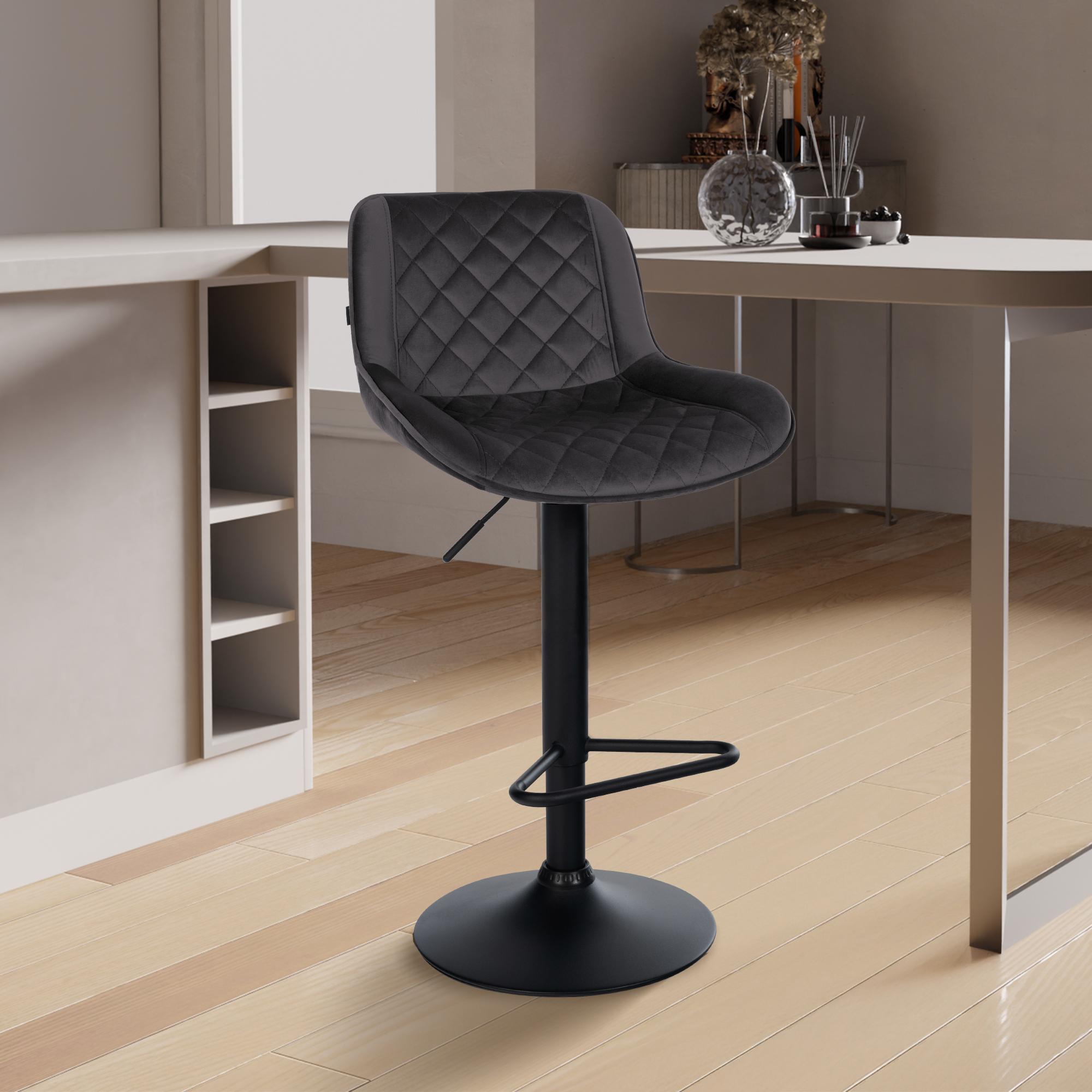 Lot de 2 tabourets de bar Kasson