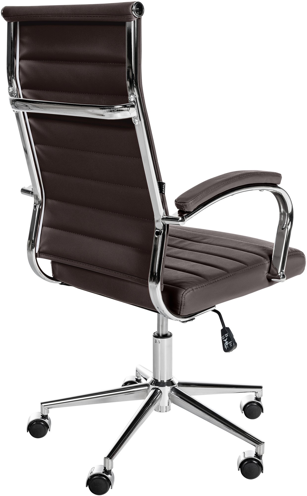 Chaise de bureau Mollis cuir véritable