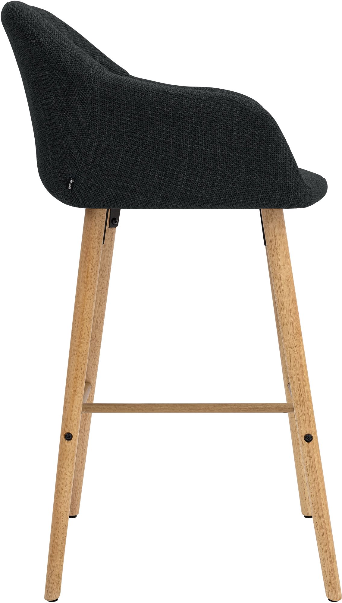 Tabouret de bar Ando tissu