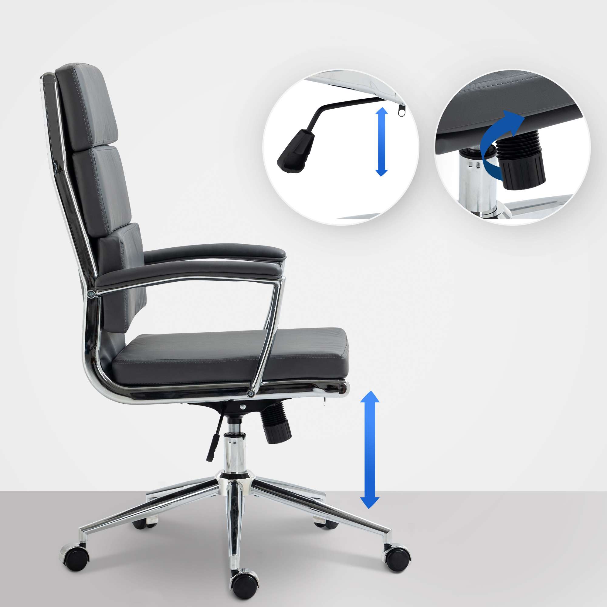 Chaise de bureau Cleveland