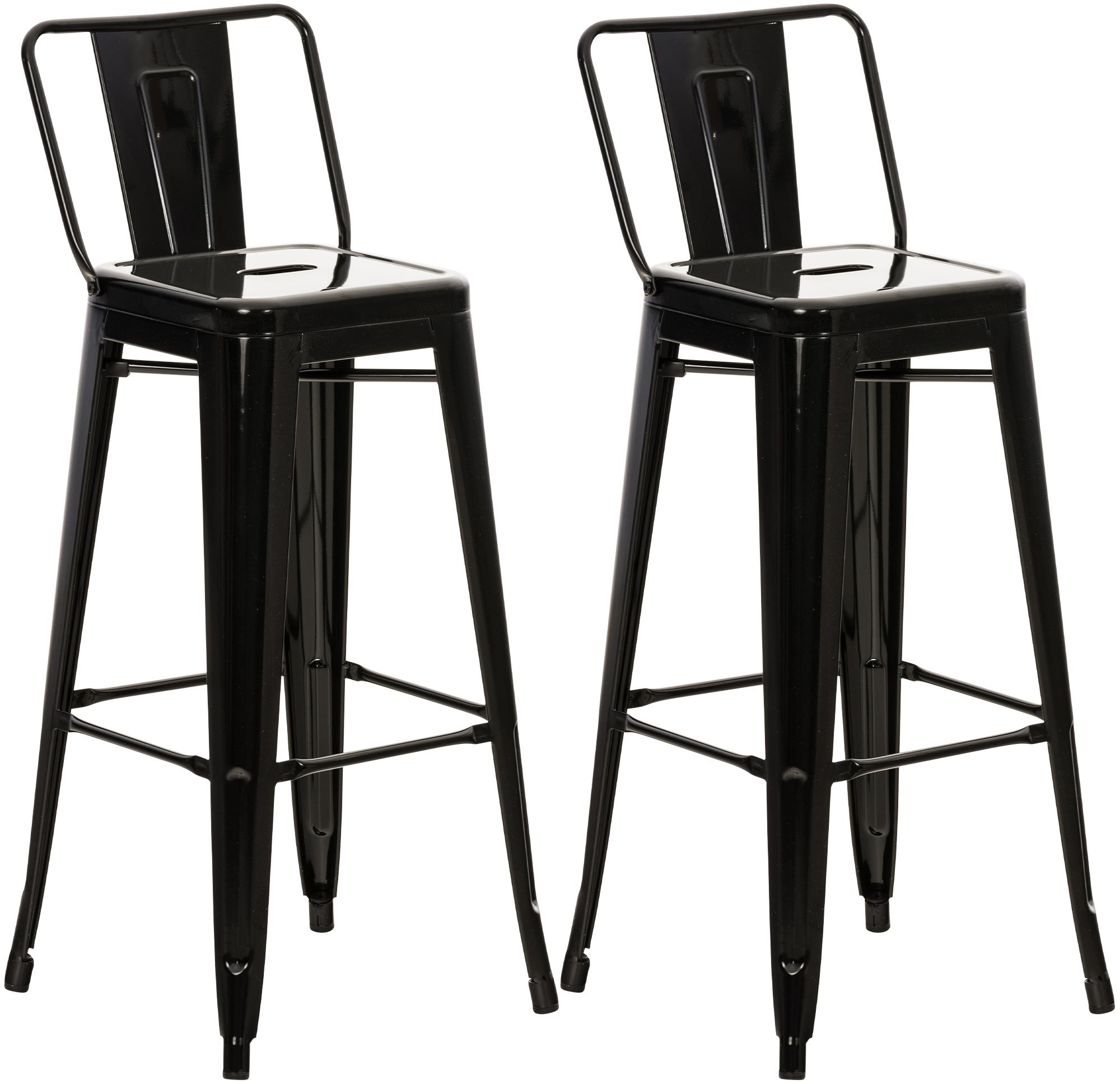 Lot de 2 Tabourets de Bar Mason