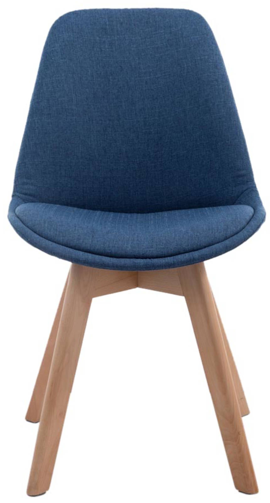 Lot de 4 chaises de salle à manger Borneo V2 en Tissu