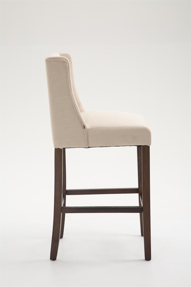 Tabouret de bar Cassandra tissu