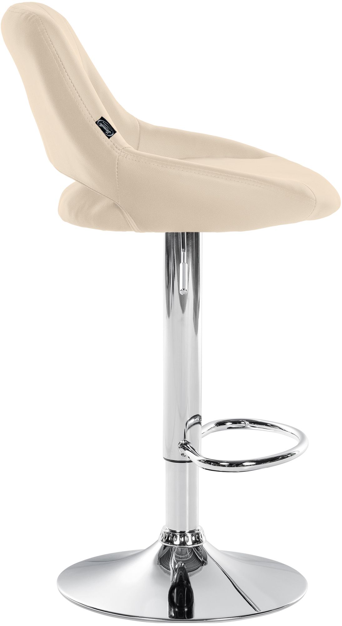 Tabouret de bar Milet en similicuir