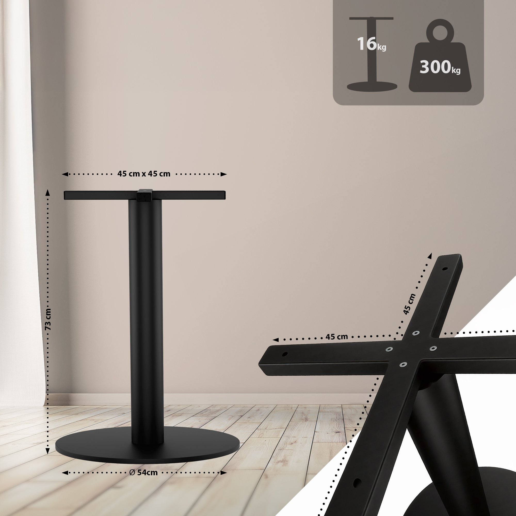 Piètement de table Marudi