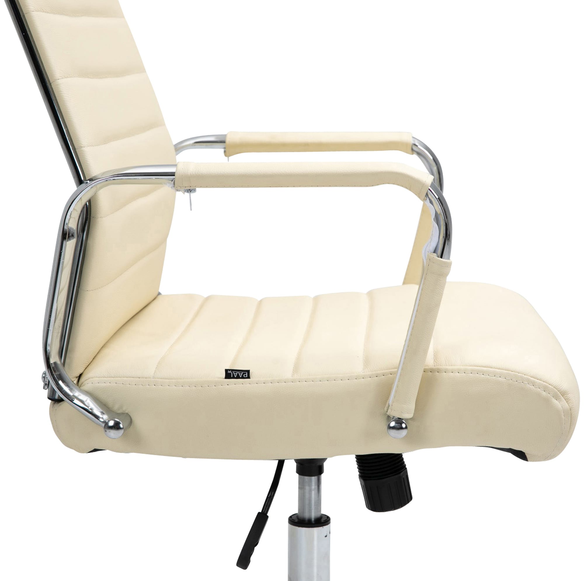 Chaise de bureau Kolumbus cuir véritable