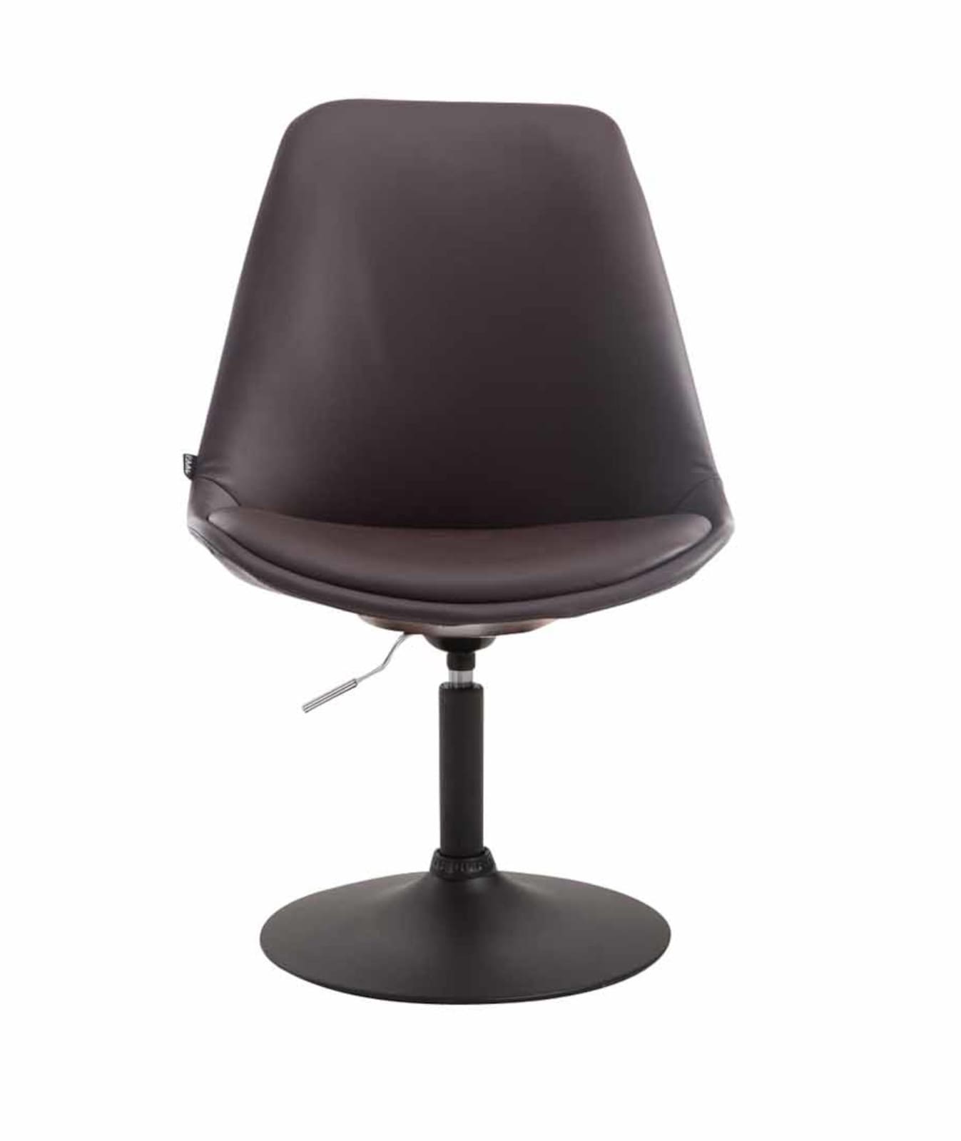Lot de 4 Chaises de salle à manger Maverick similicuir avec pied trompette