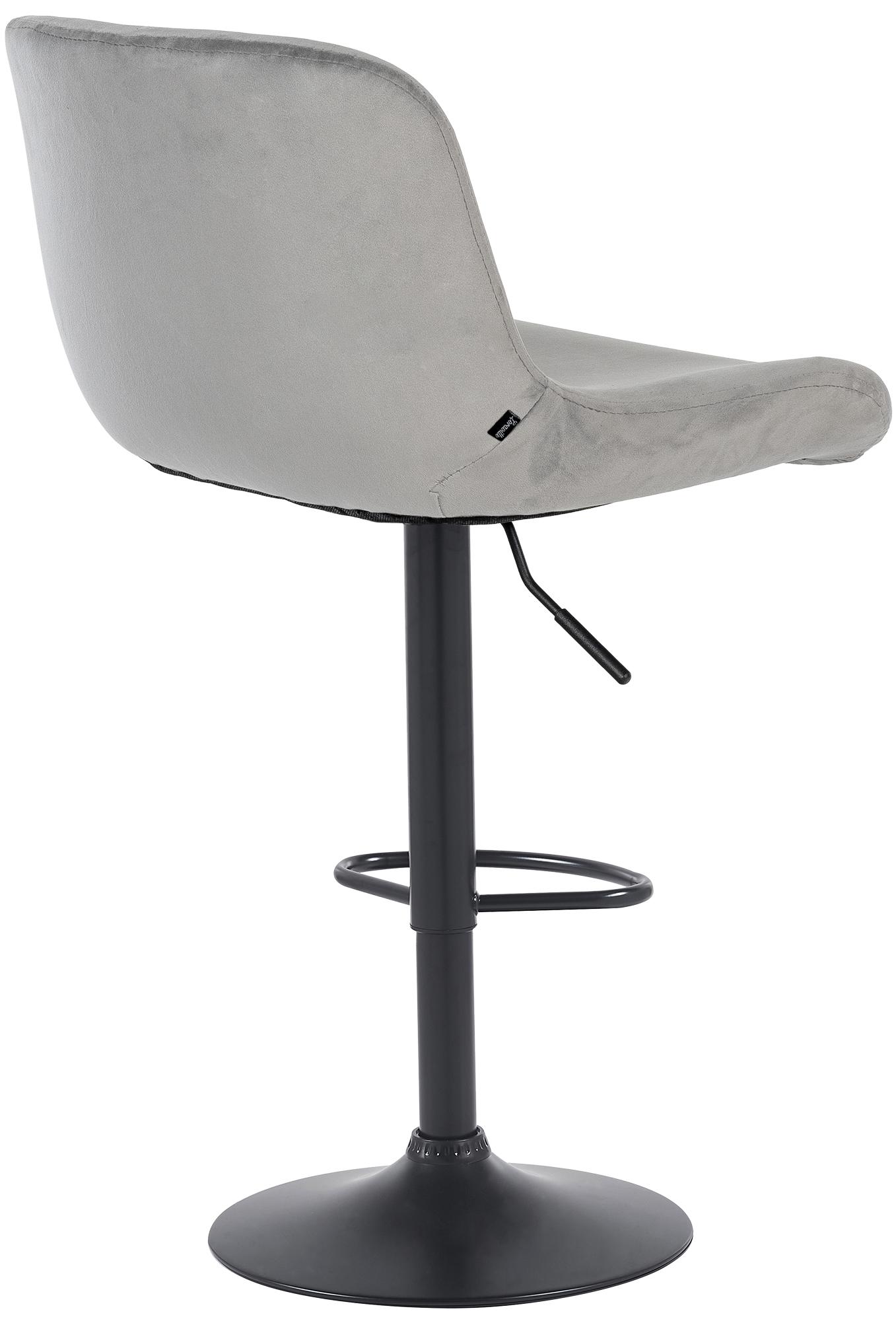Lot de 2 tabourets de bar Solon noir