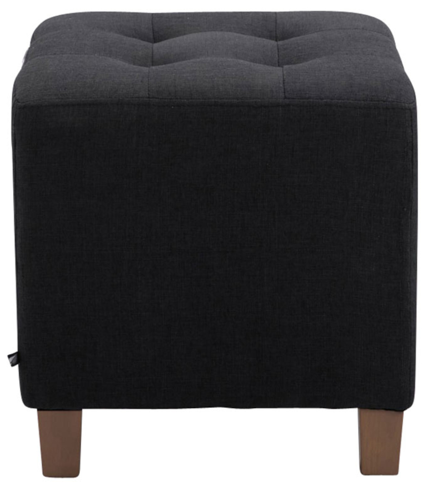 Lot de 2 tabourets bas Pharao en tissu