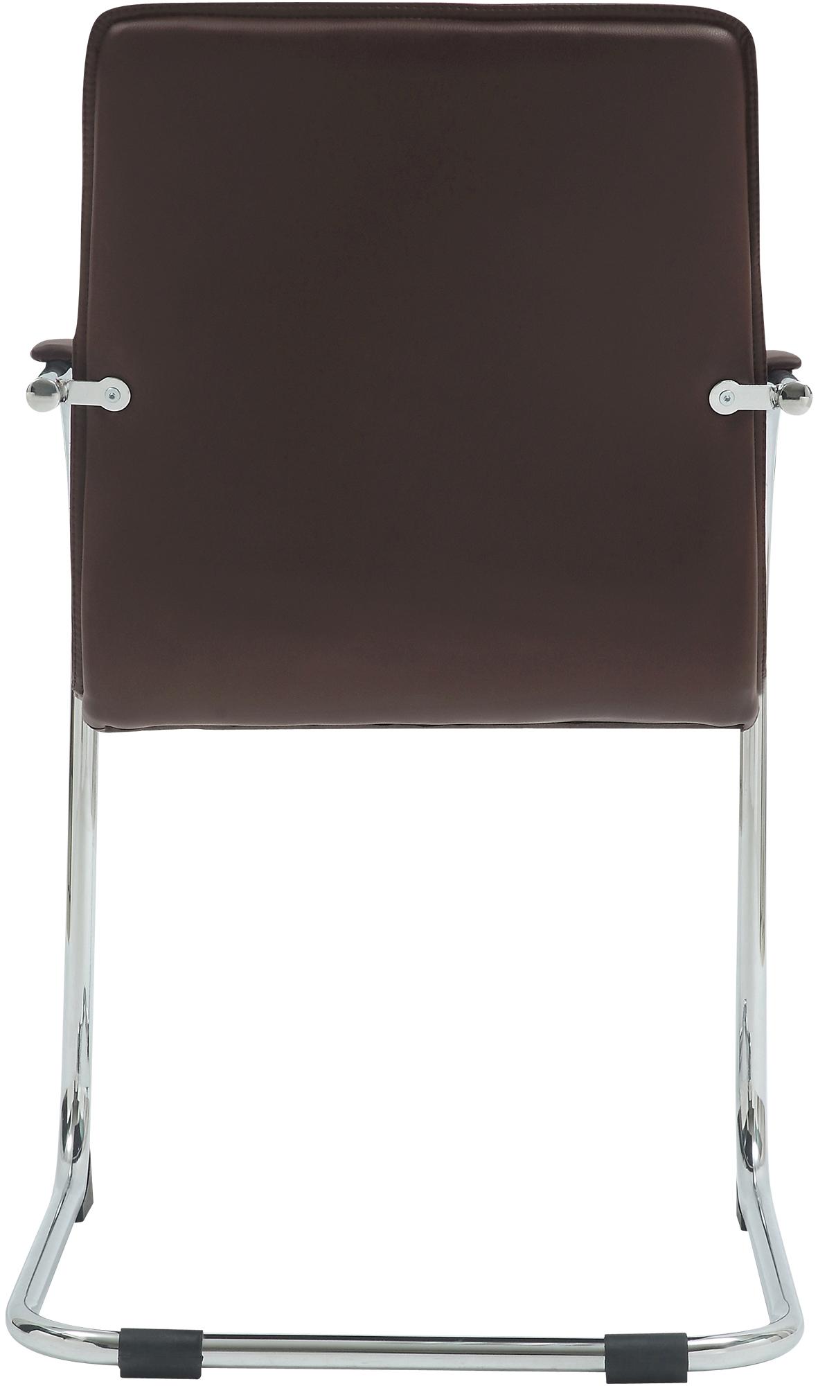 Lot de 2 chaises visiteurs Tira similicuir