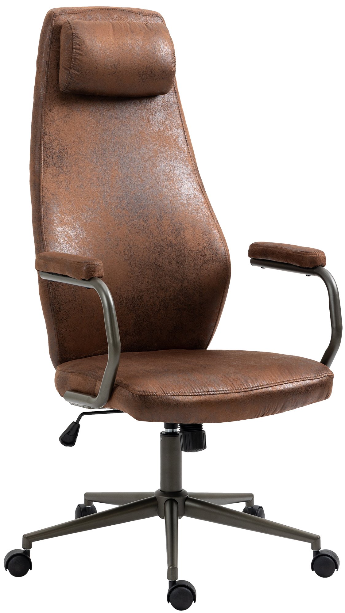 Fauteuil de bureau Pocatello en similicuir ajustable et pivotant