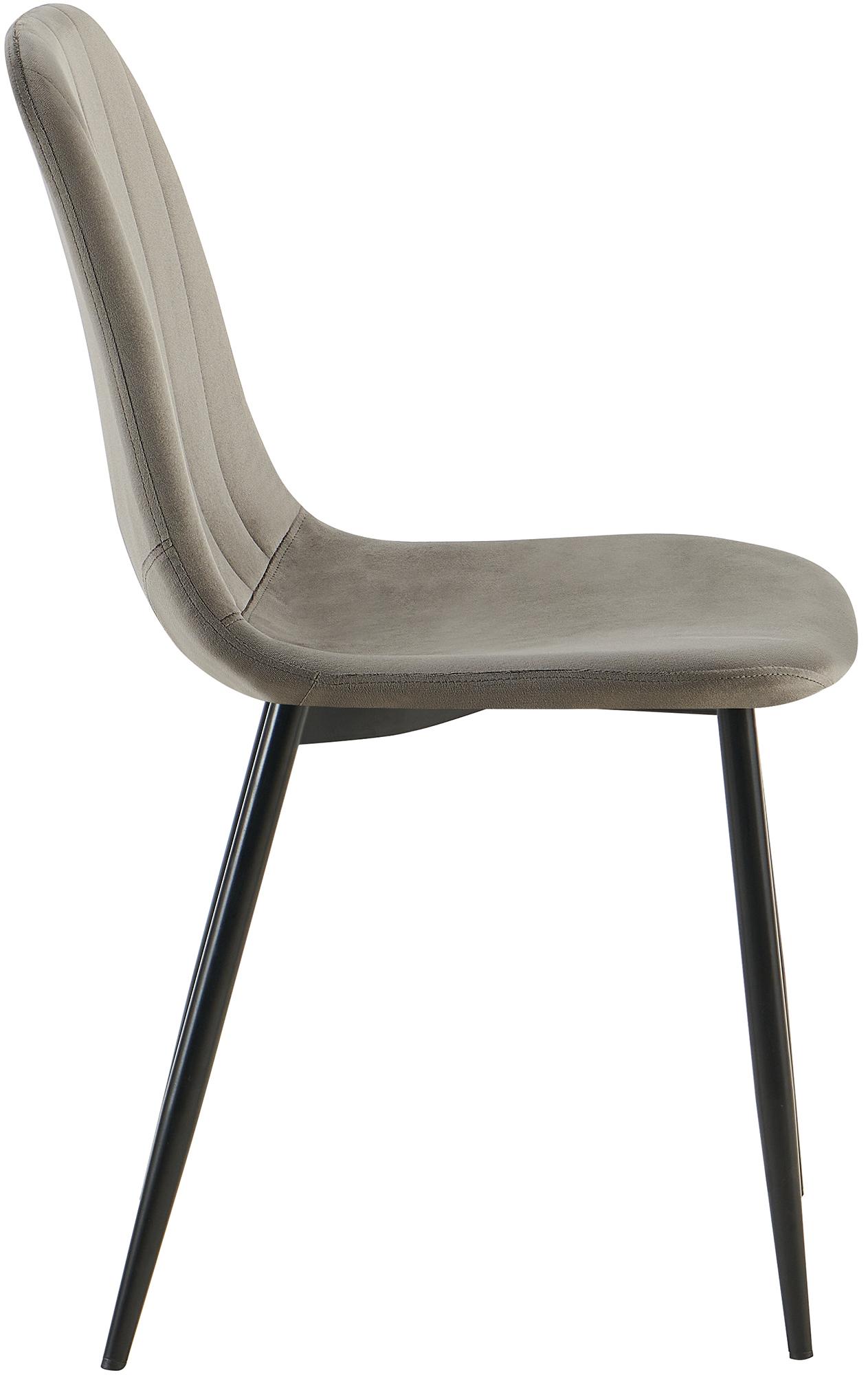 Chaise de salle à manger Baxter velours