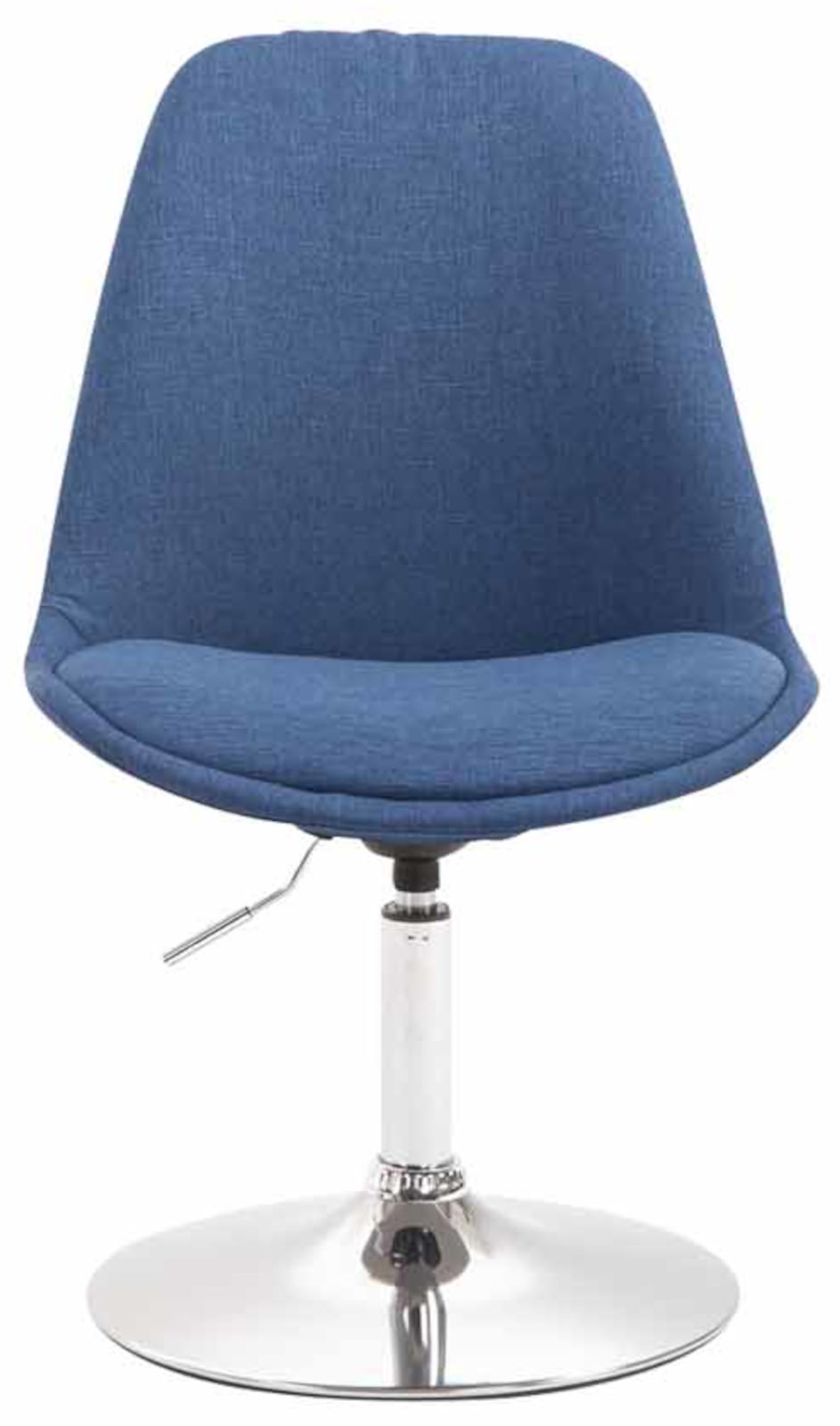 Lot de 4 Chaises de salle à manger Maverick tissu avec pied trompette