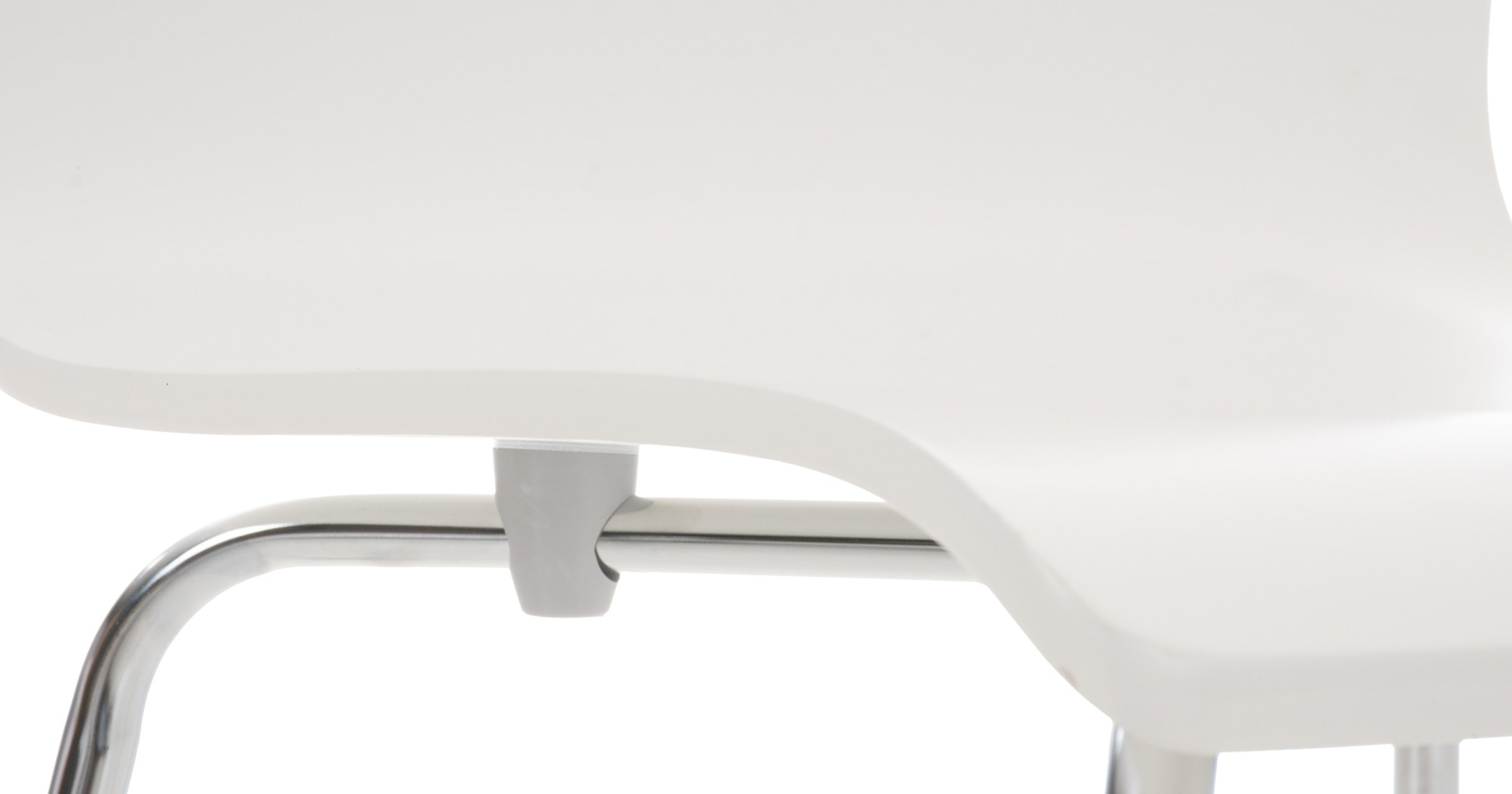 Set 2 Chaises Pepe en bois Blanc