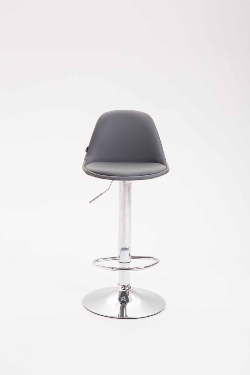 Tabouret de bar  Kiel assise et dossier rembourrés similicuir