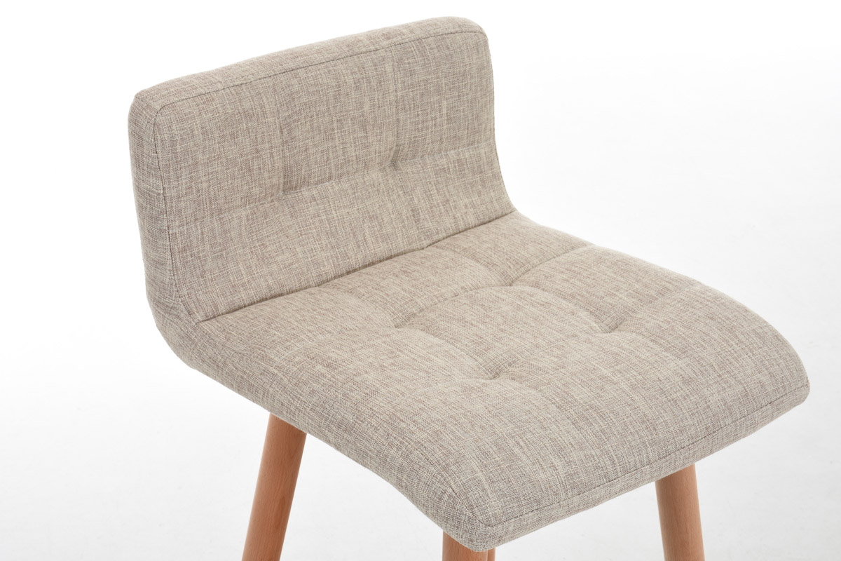 Tabouret de bar Lincoln revêtement tissu