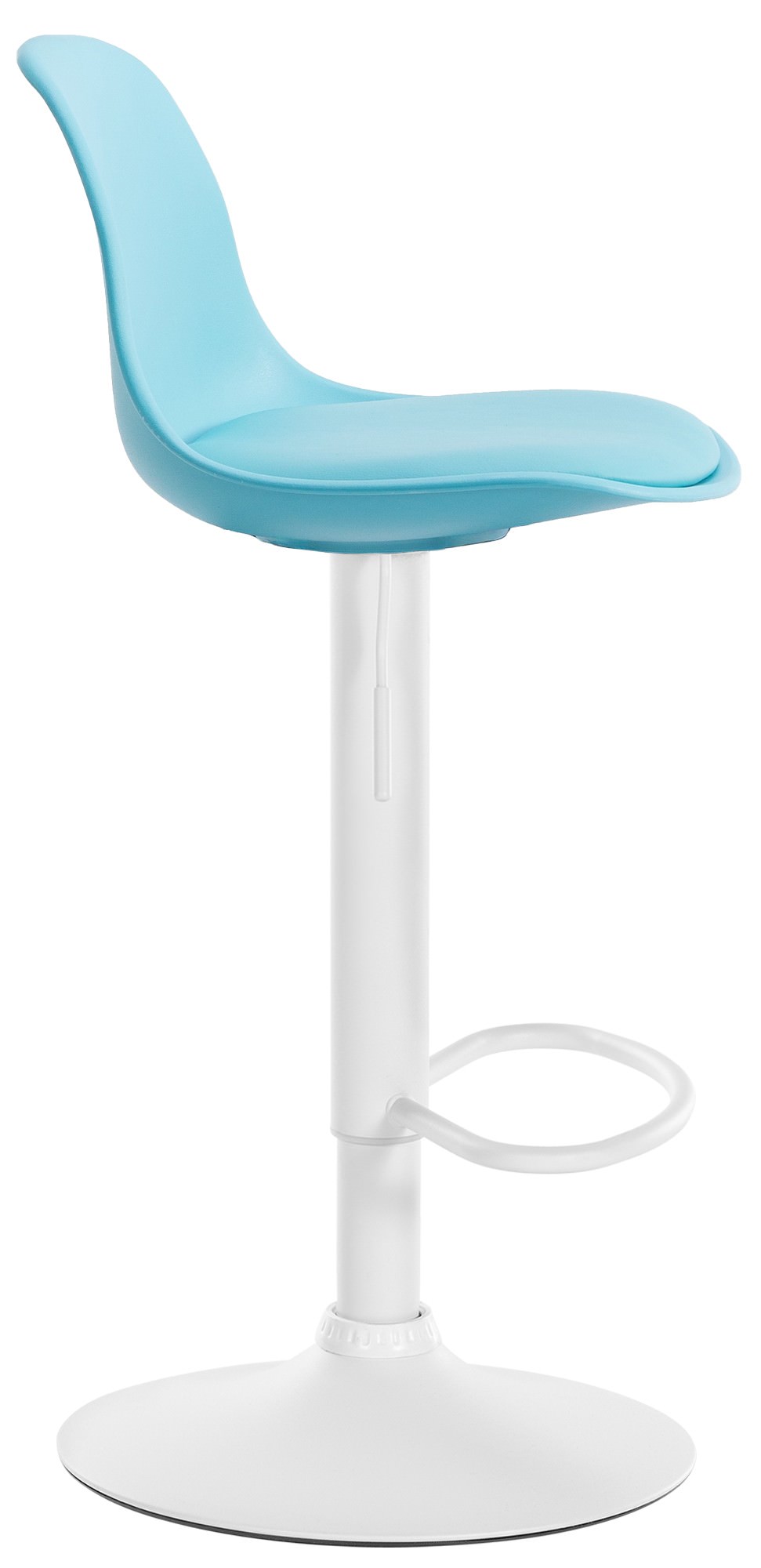 Tabouret de bar Kiel Similicuir et coque en plastique