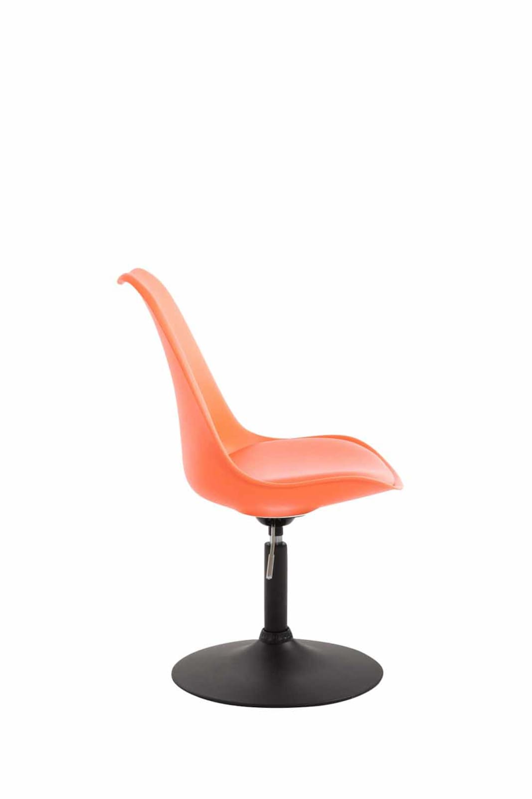 Lot de 4 Chaises de salle à manger Maverick en Plastique avec pied métal