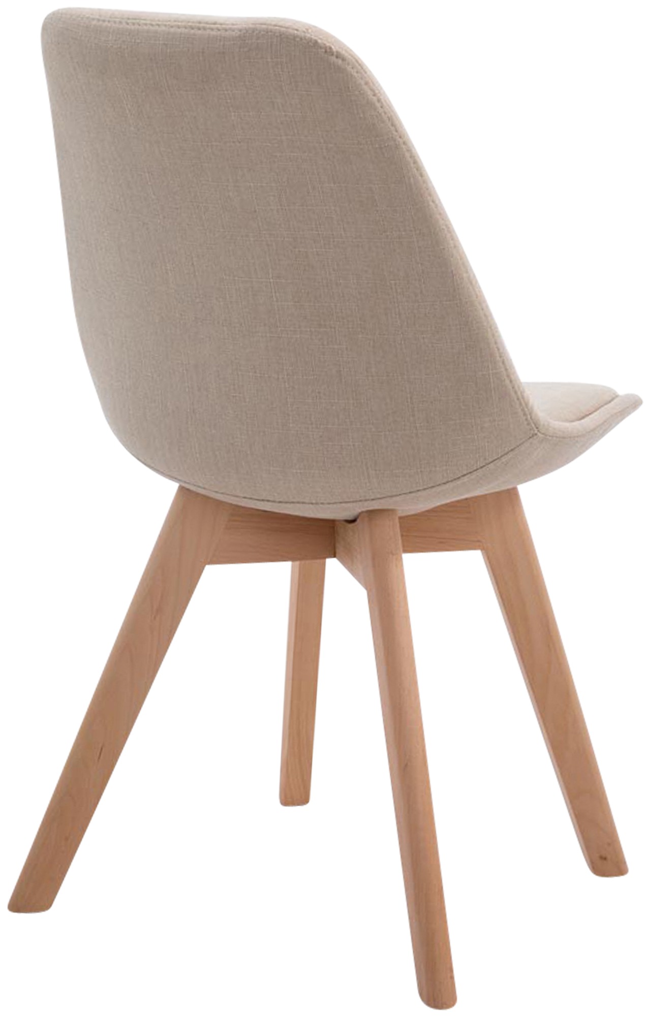 Chaise de visiteur Borneo V2 tissu