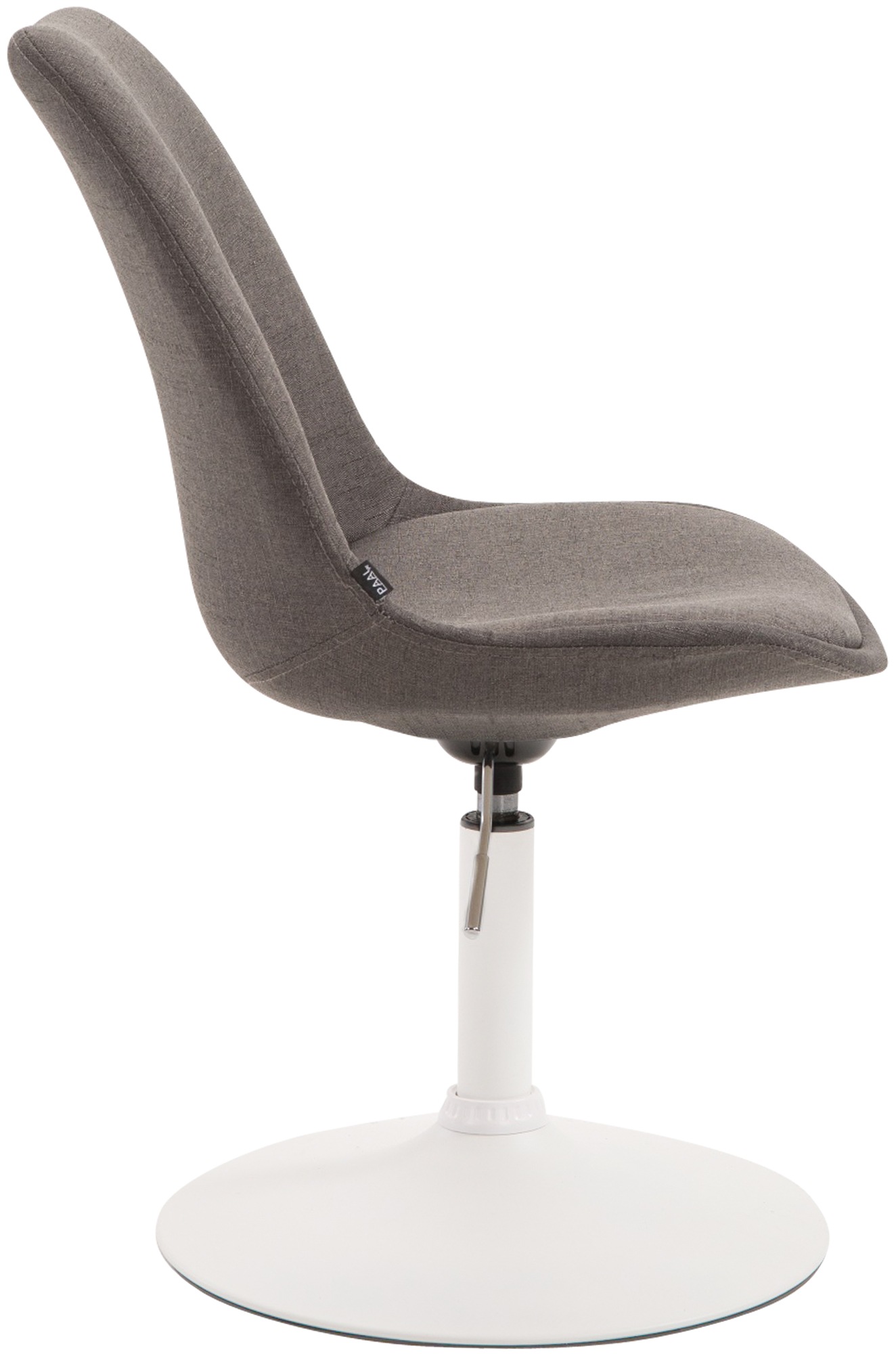 Chaise de salle à manger Maverick tissu avec pied trompette