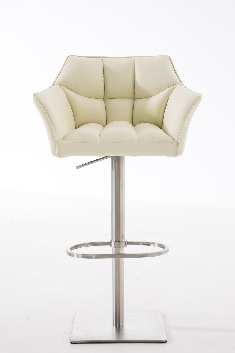 Tabouret de bar Damaso avec revetement en similicuir