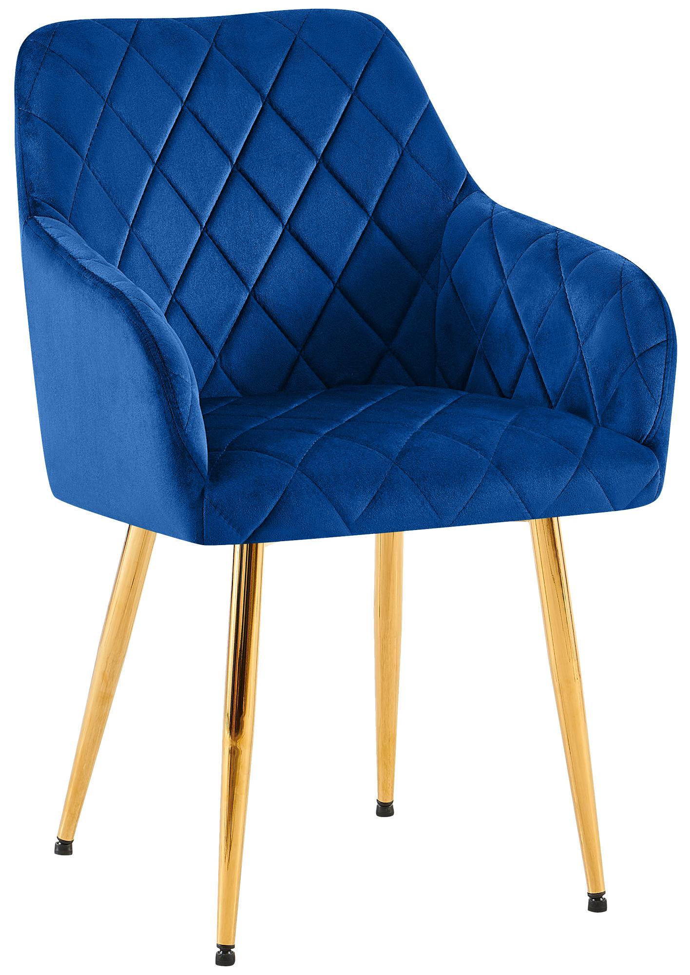Chaise de salle à manger Monett Velours