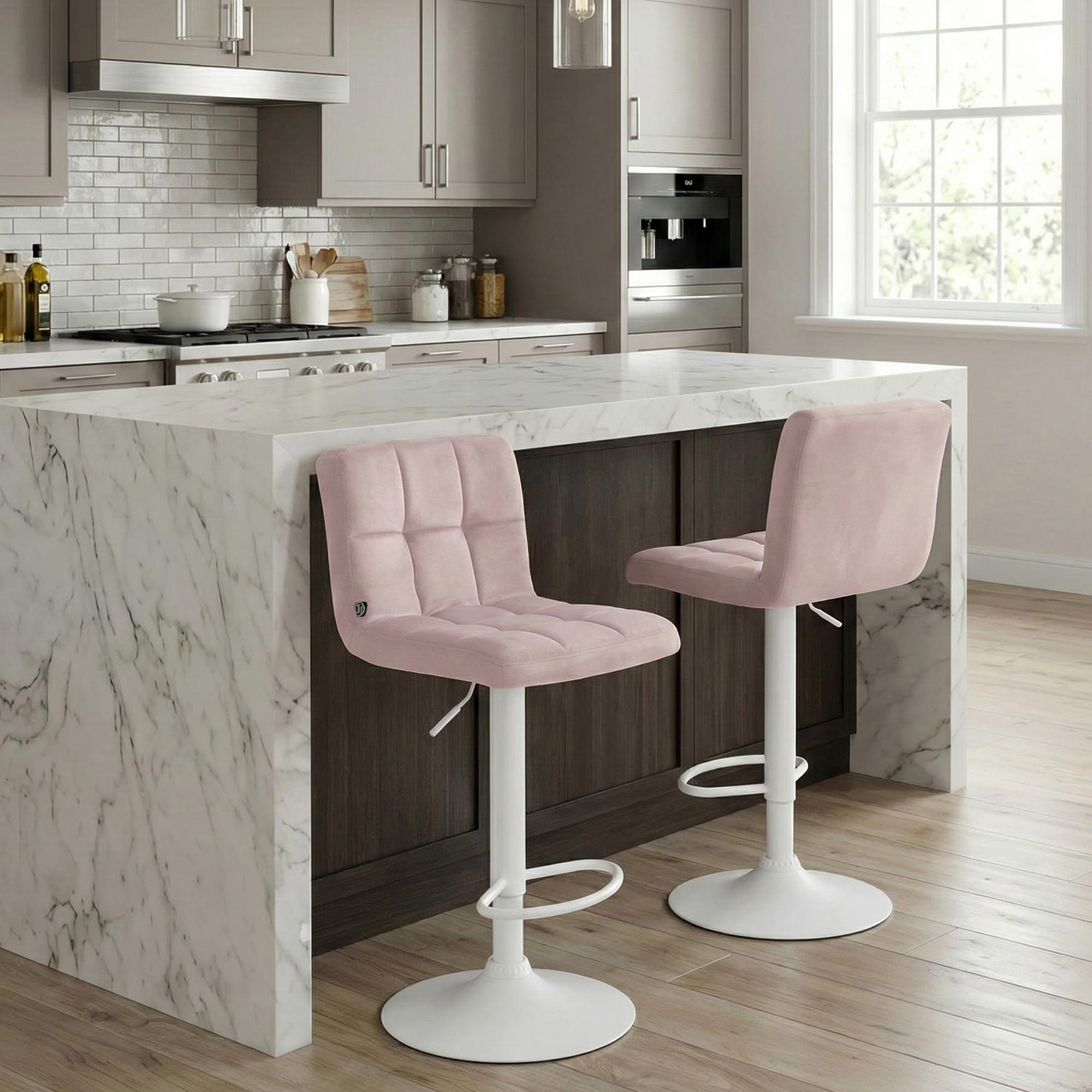 Tabouret de Bar Peru Velours