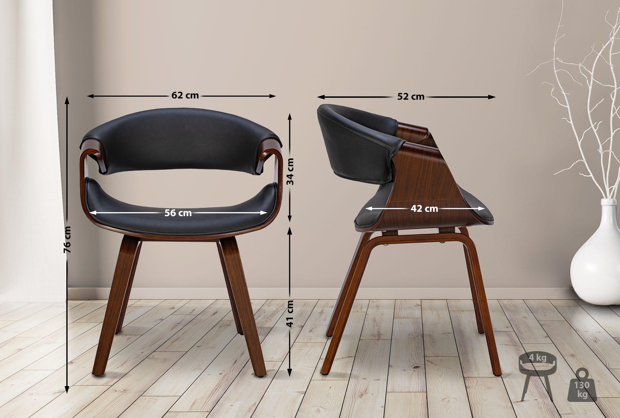 Chaise de salle à manger Foley