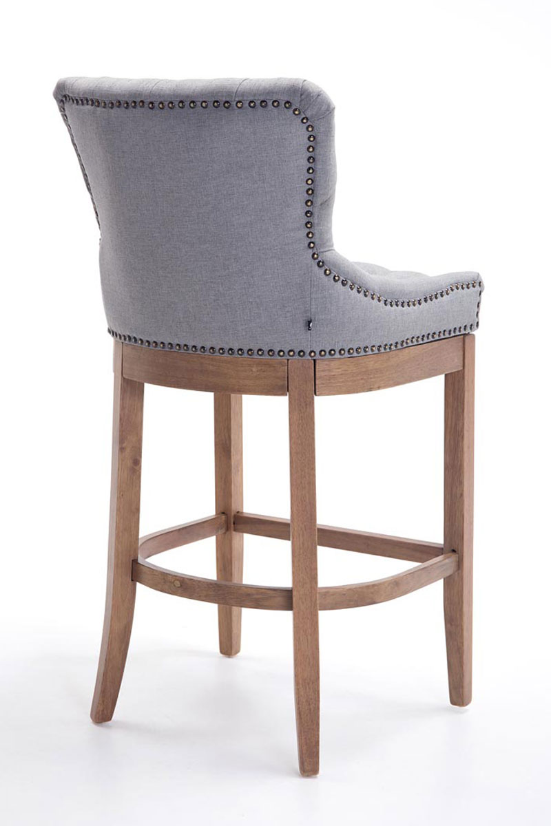 Lot de 2 Tabourets de Bar Lakewood en Tissu