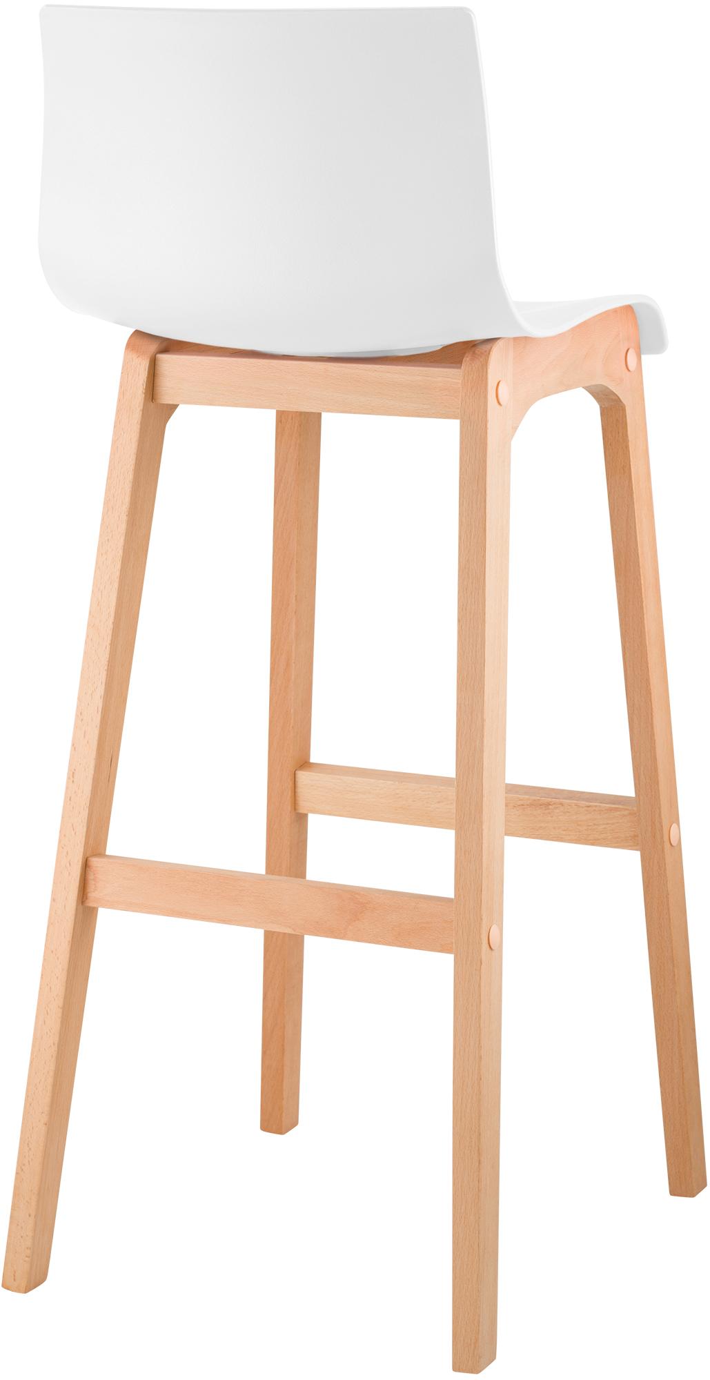 Tabouret de Bar Hover Pieds en Plastique Natura