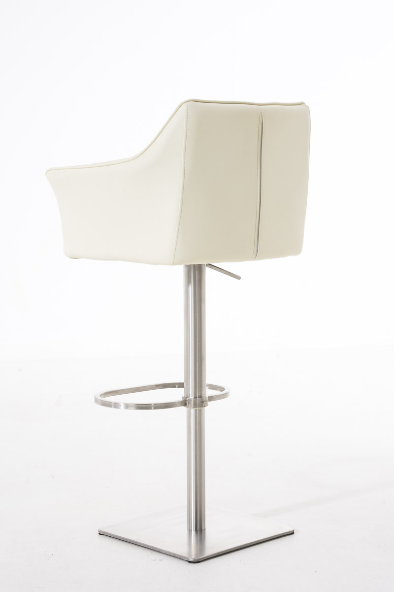 Tabouret de bar Damaso avec revetement en similicuir