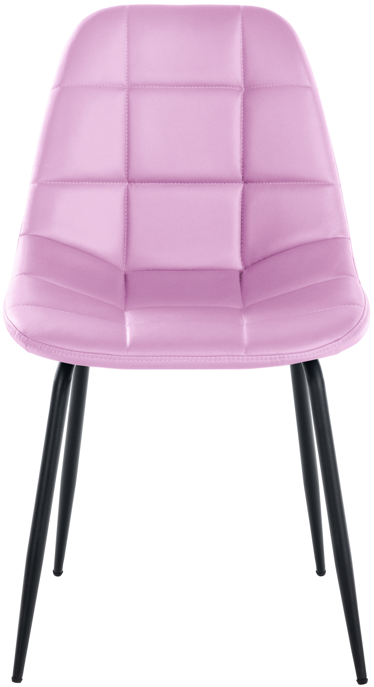 Chaise de salle à manger Tom avec Pieds en métal noir