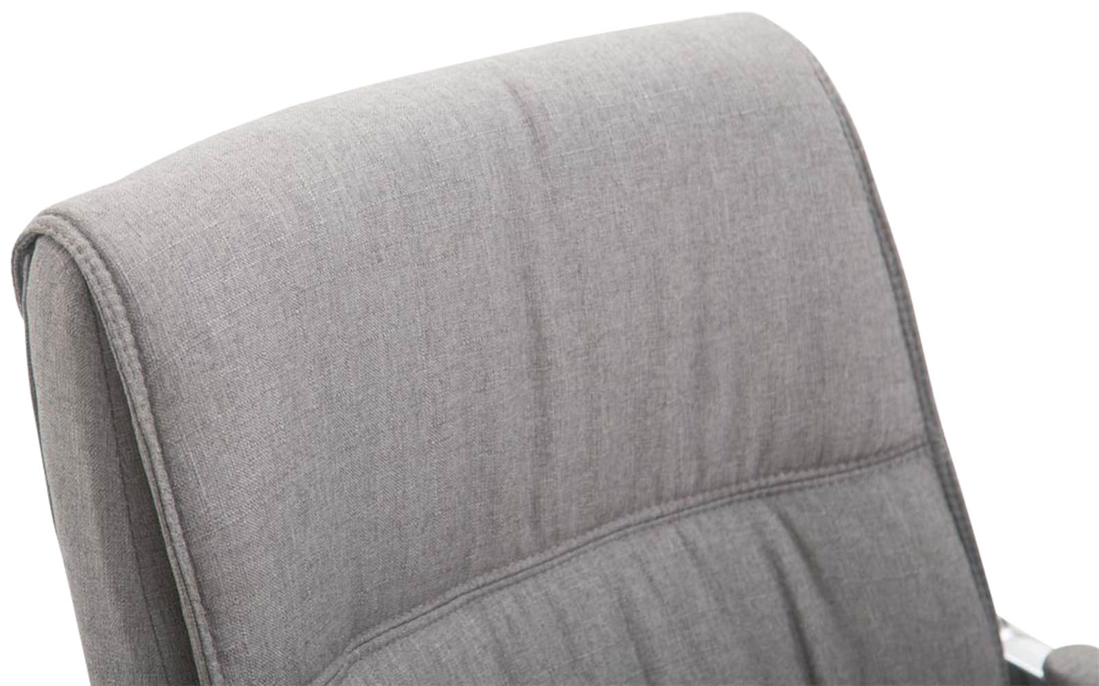 CLP Lot de 2 Chaises Cantilever XXL Anubis en Tissu avec accoudoirs