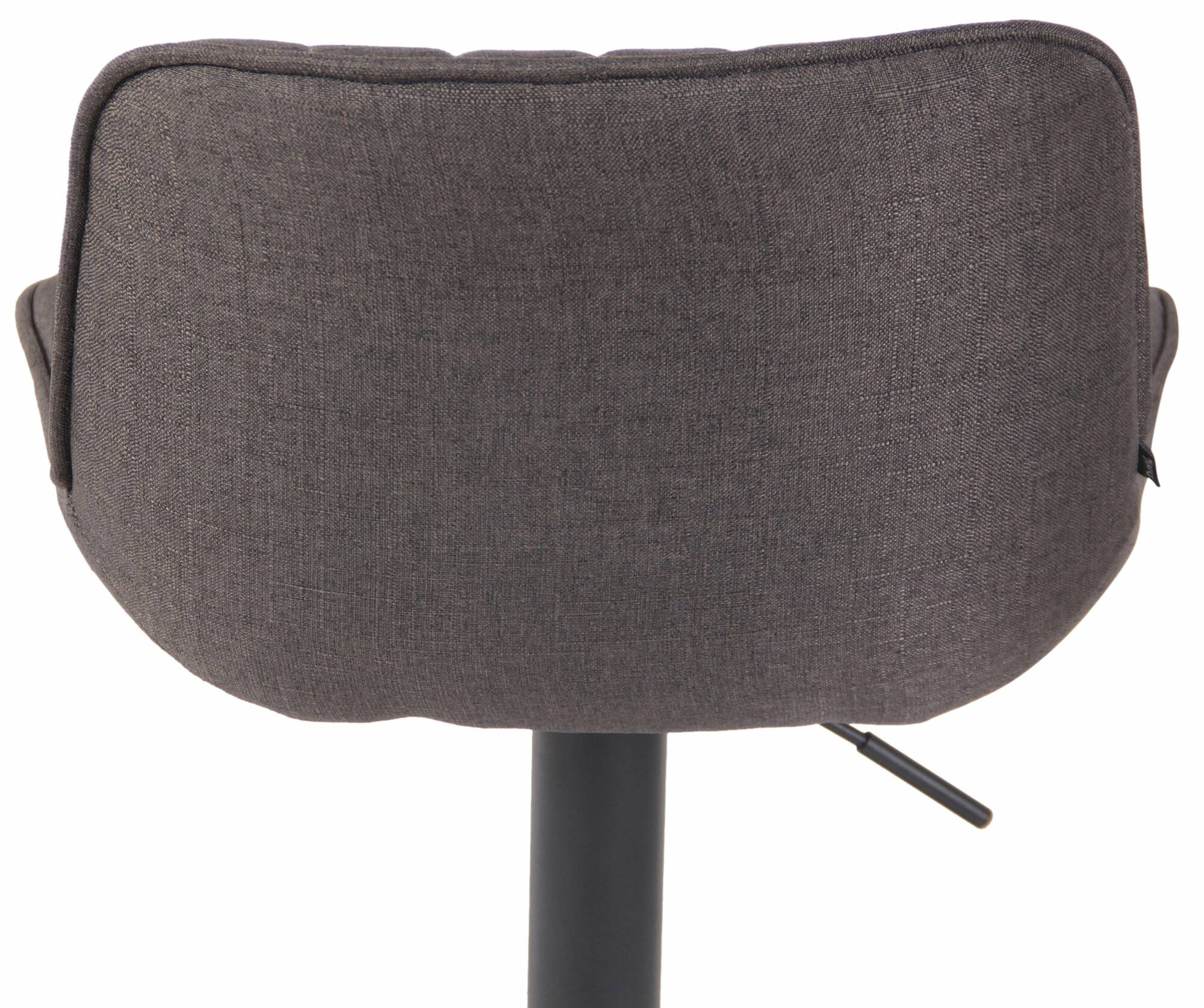 Lot de 2 Tabourets de bar Lentini en Tissu Pied trompette en Métal