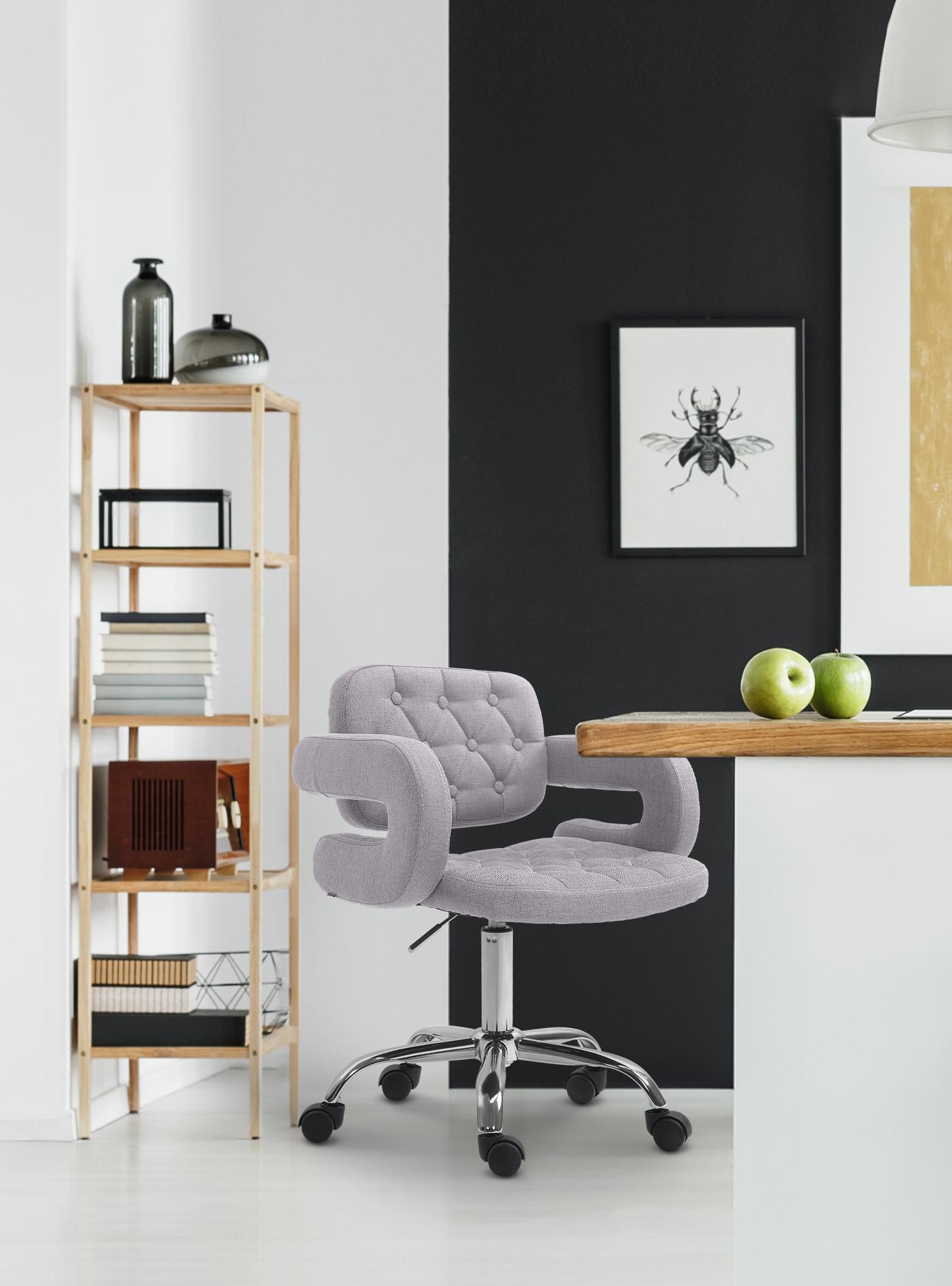 Chaise de travail Dublin tissu