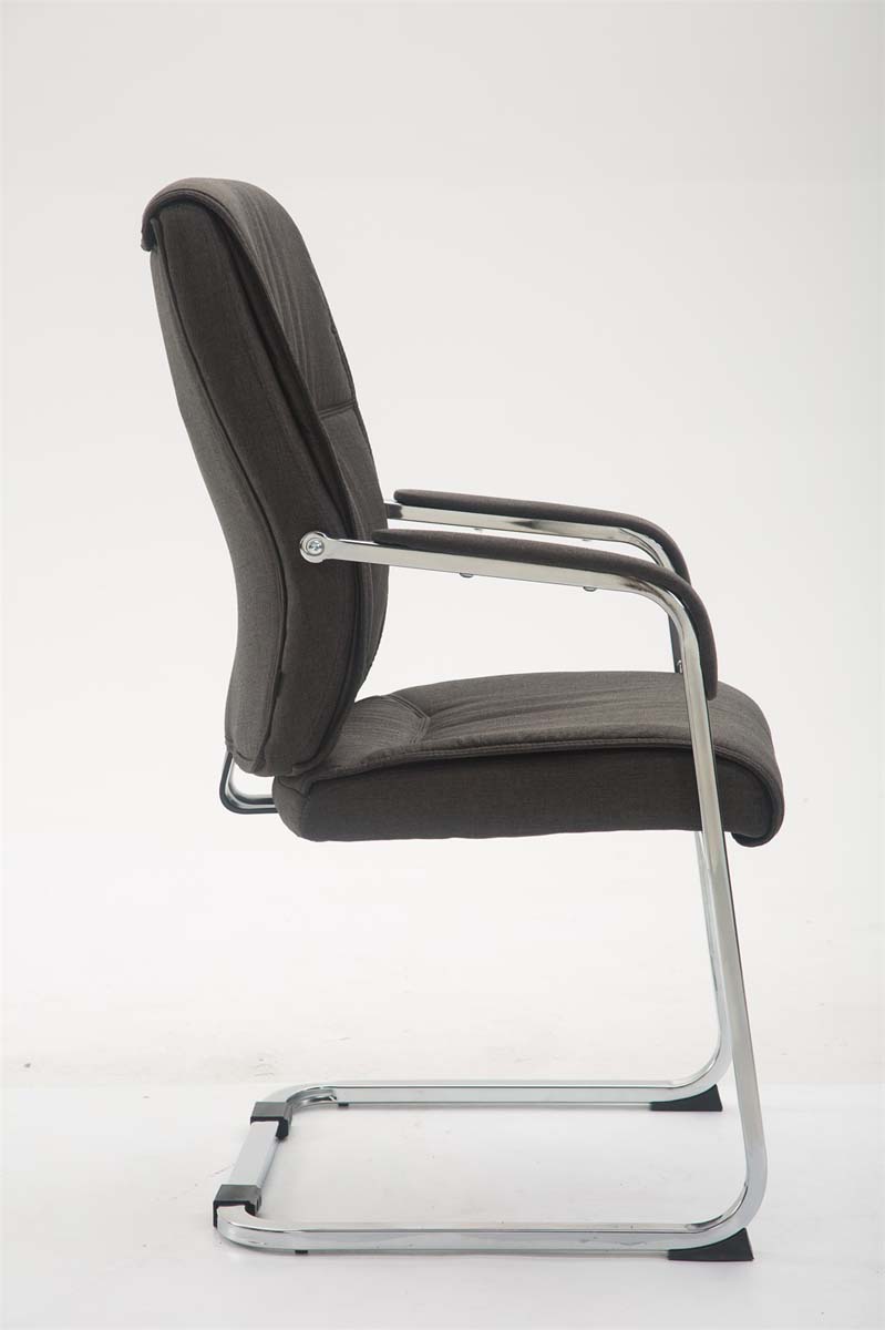 Chaise visiteur XXL Anubis tissu