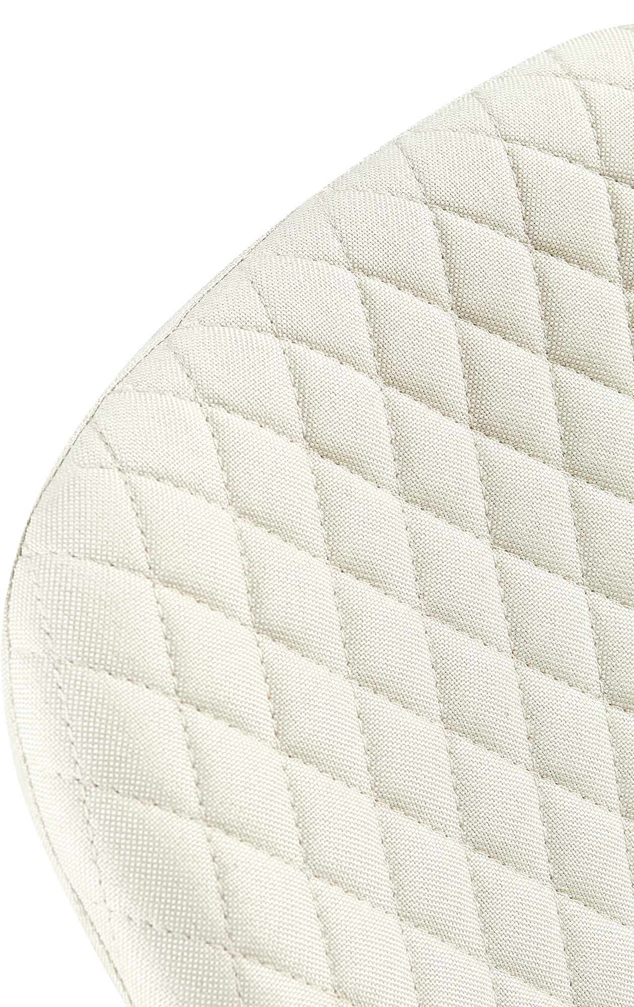 Lot de 4 Chaises de salle à manger Giverny avec Piètement en métal noir