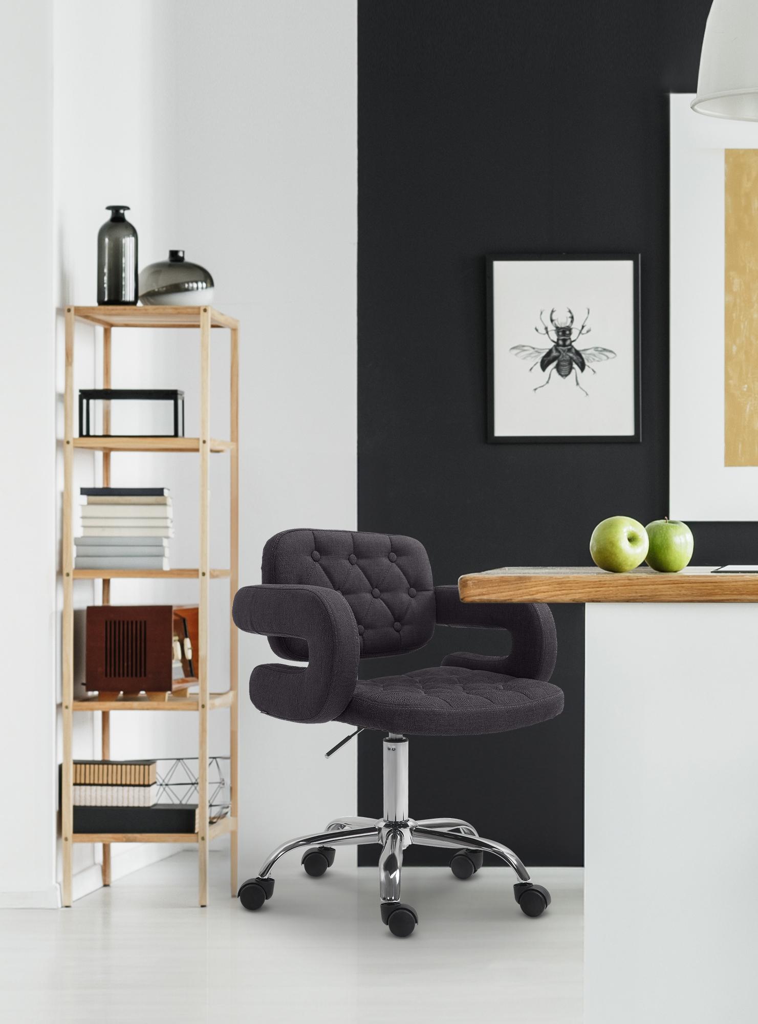 Chaise de travail Dublin tissu