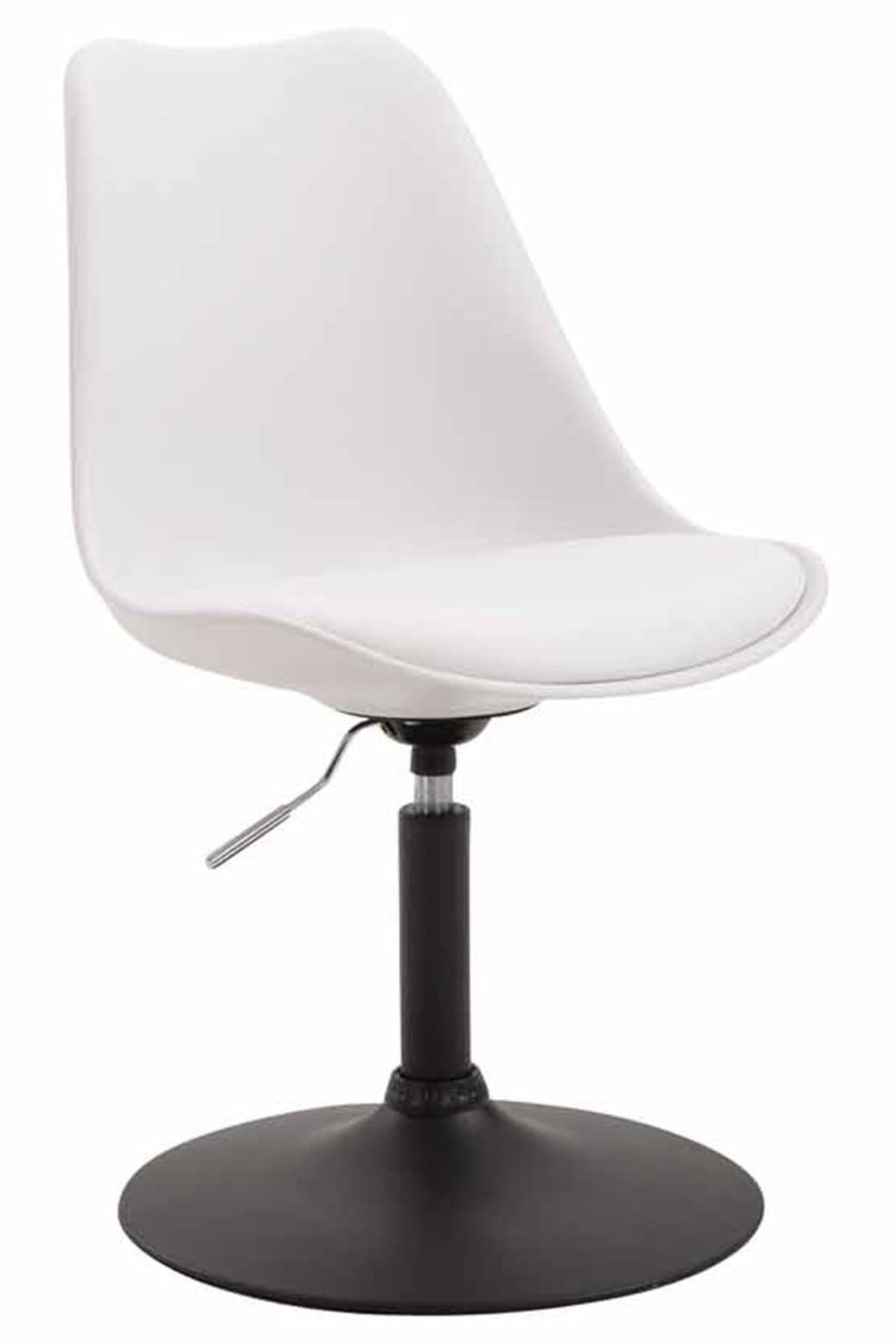 Lot de 4 Chaises de salle à manger Maverick en Plastique avec pied métal