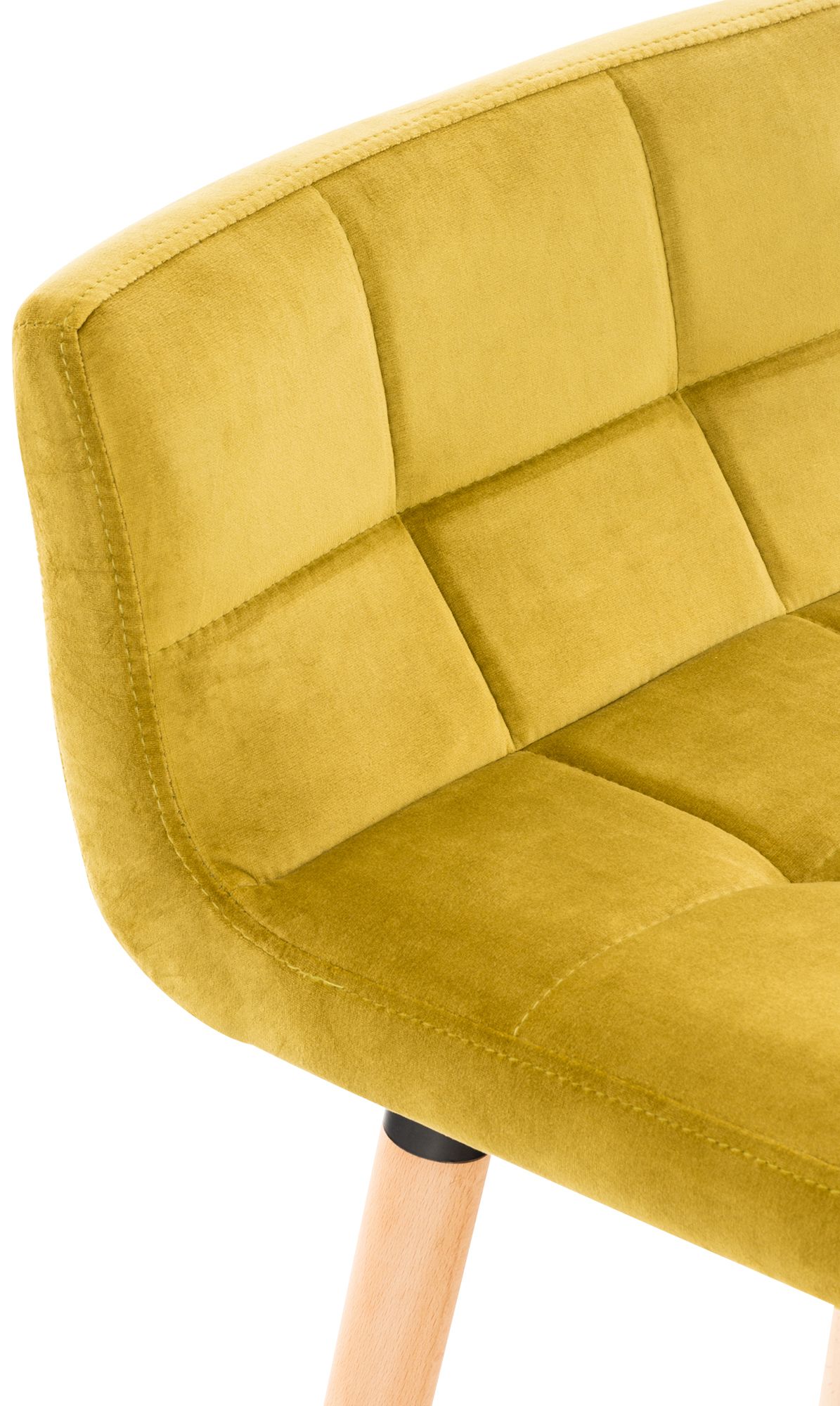 Tabouret de bar Lincoln velours