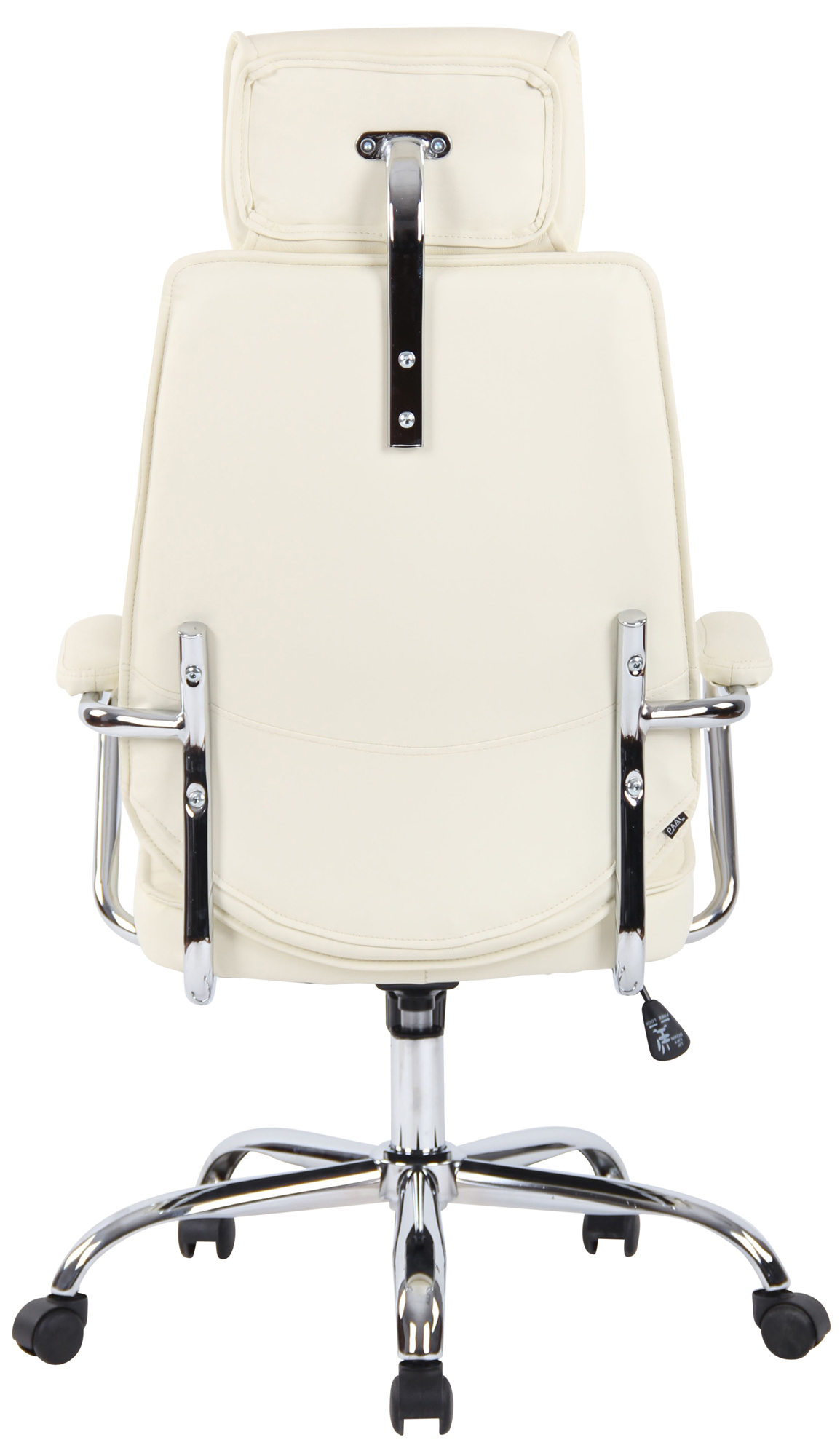 Fauteuil de bureau  Rako en véritable cuir ajustable et pivotant