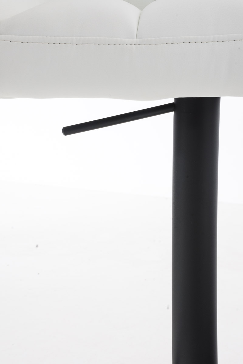Lot de 2 tabourets de bar Damaso en similicuir