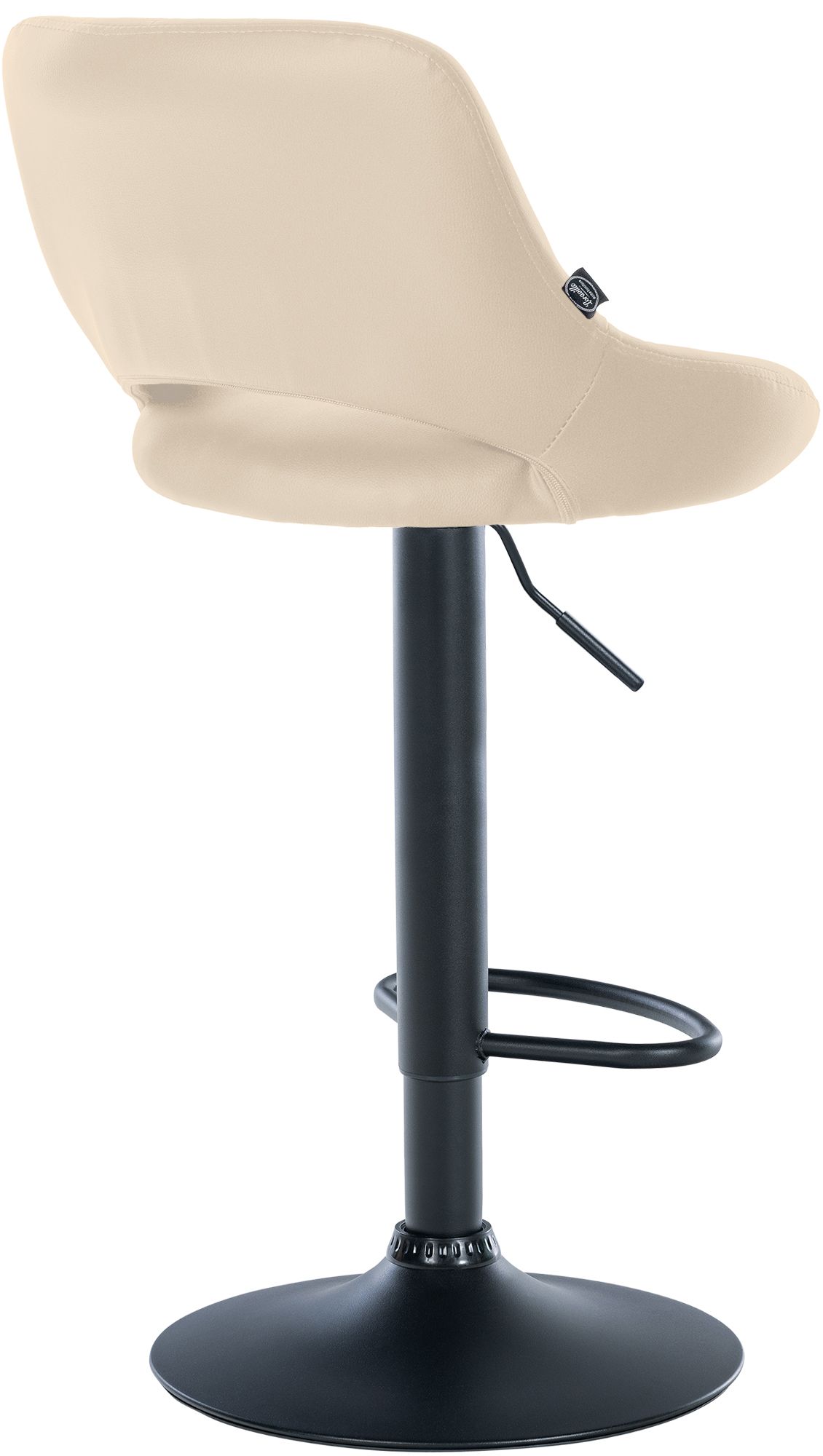 Lot de 2 tabourets de bar Milet en similicuir
