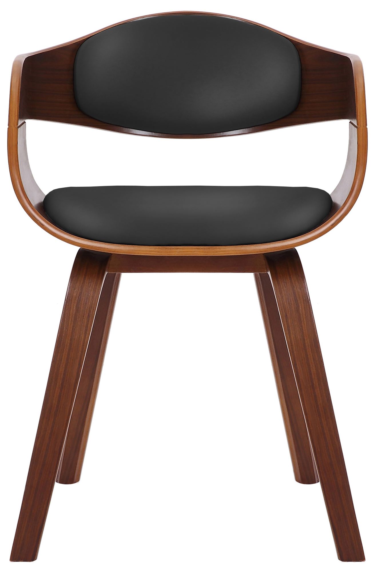 Chaise retro Kingston en similicuir