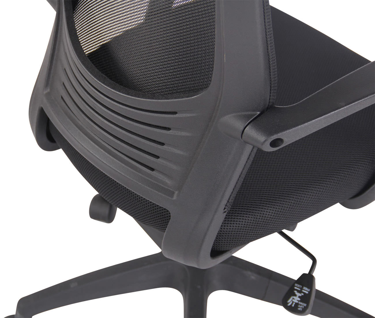 Chaise de bureau en maille Kampen