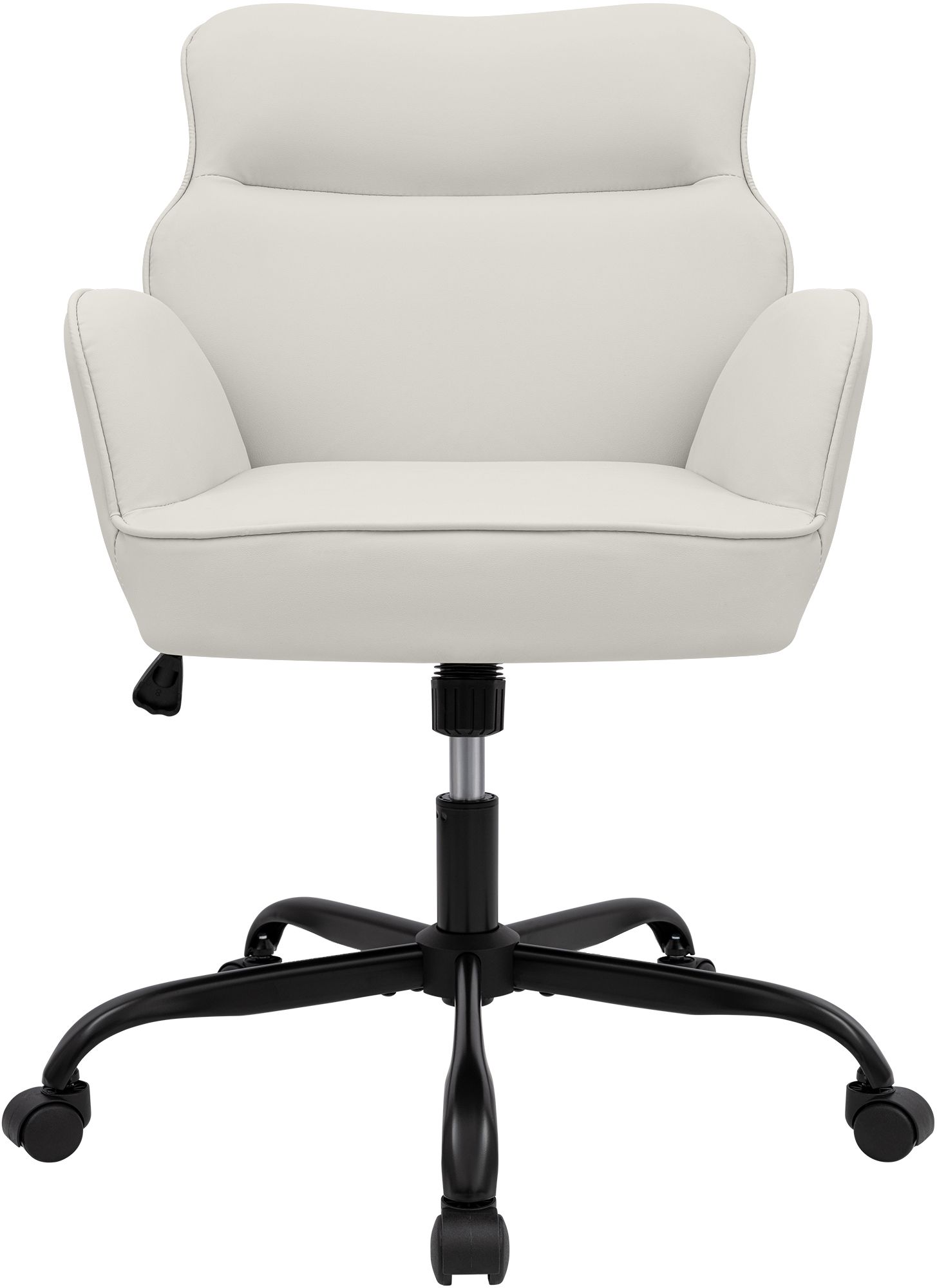 Chaise de bureau Amado aspect cuir